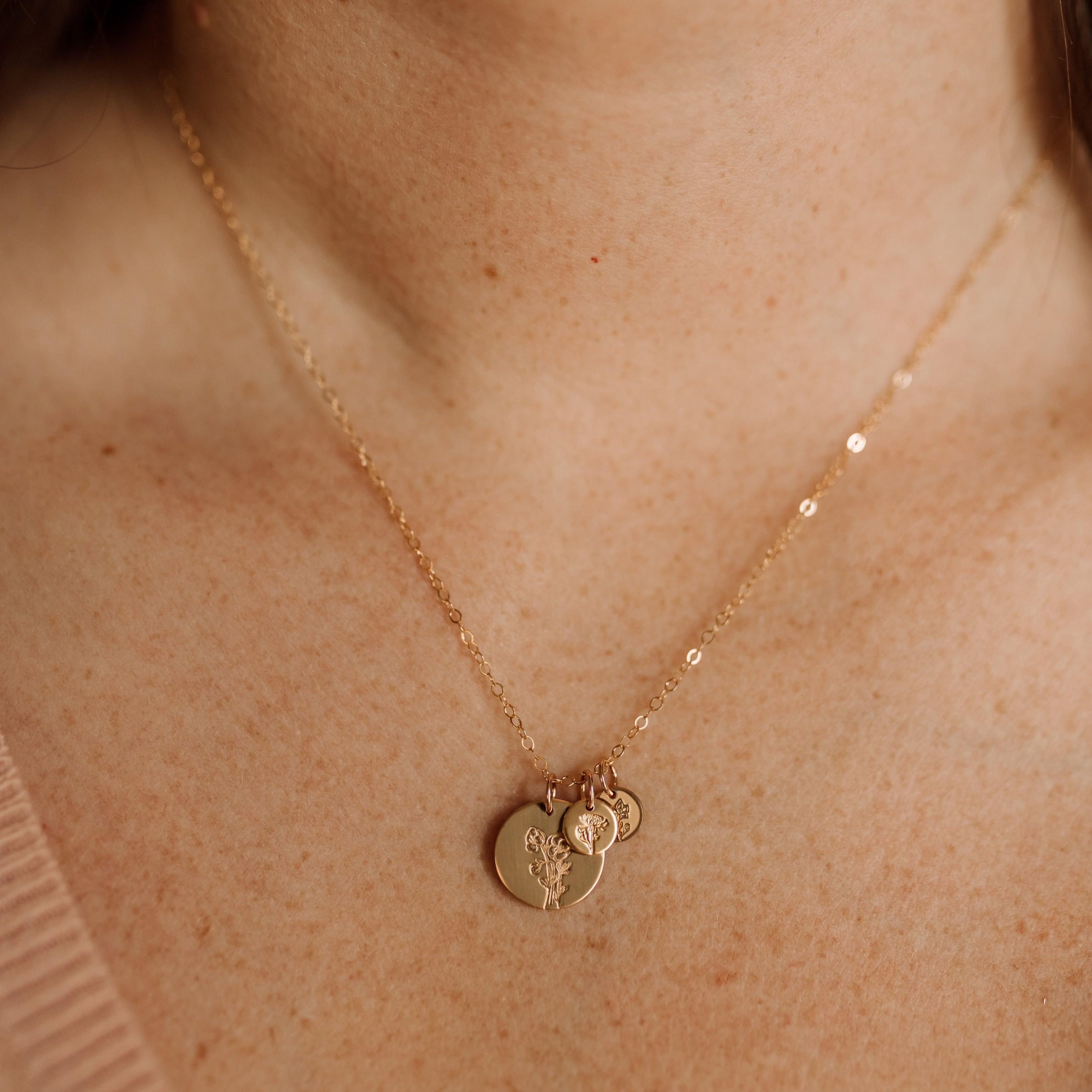 Mama's Garden Necklace - Nolia Jewelry - Meaningful + Sustainably Handcrafted Jewelry