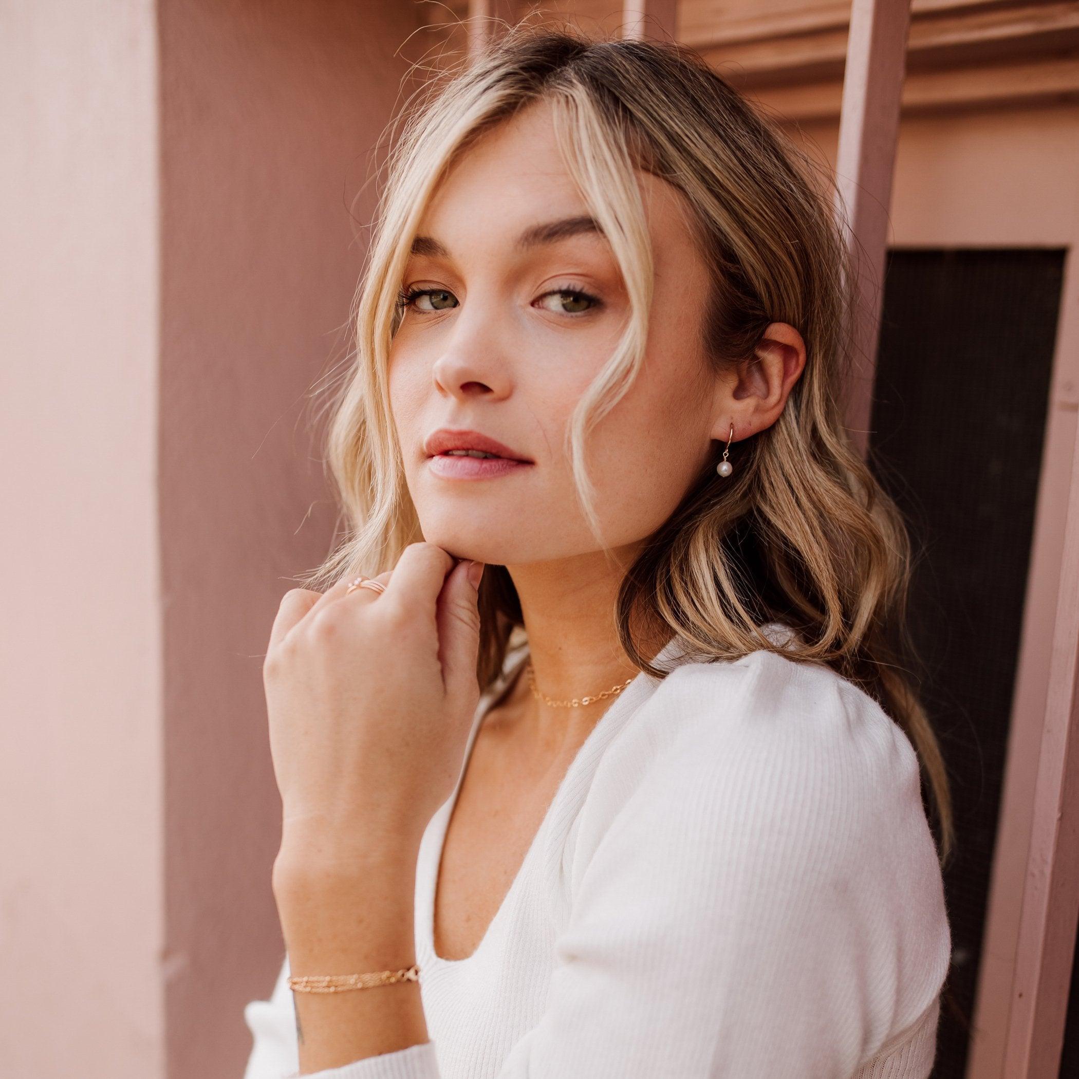 Margo Hoop Earrings - Nolia Jewelry - Meaningful + Sustainably Handcrafted Jewelry