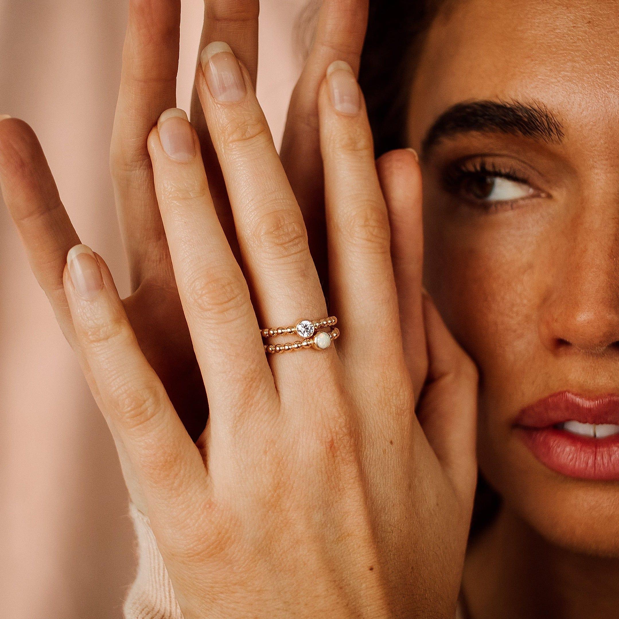 Mia Birthstone Ring - Nolia Jewelry - Meaningful + Sustainably Handcrafted Jewelry