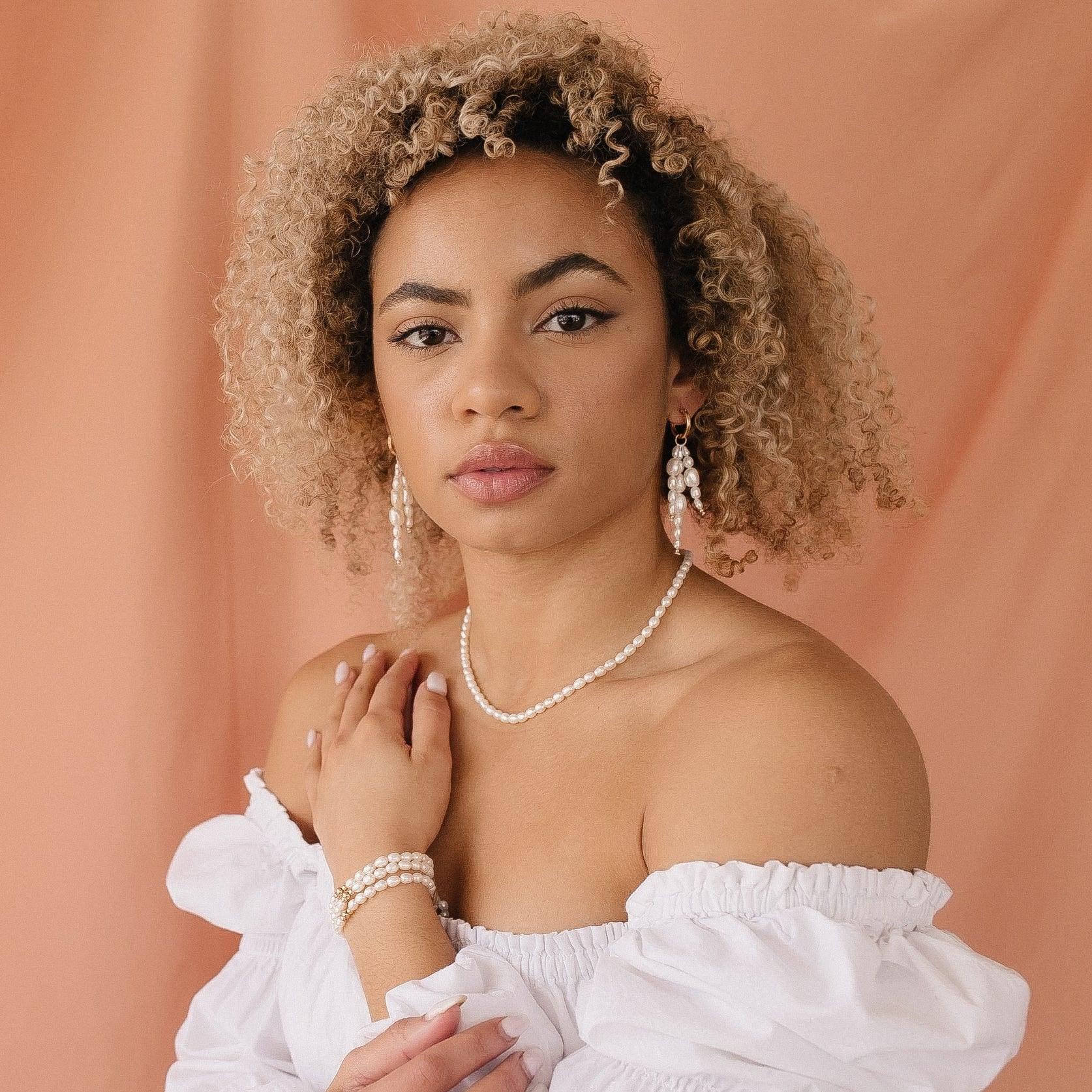 Morgan Pearl Necklace - Nolia Jewelry - Meaningful + Sustainably Handcrafted Jewelry