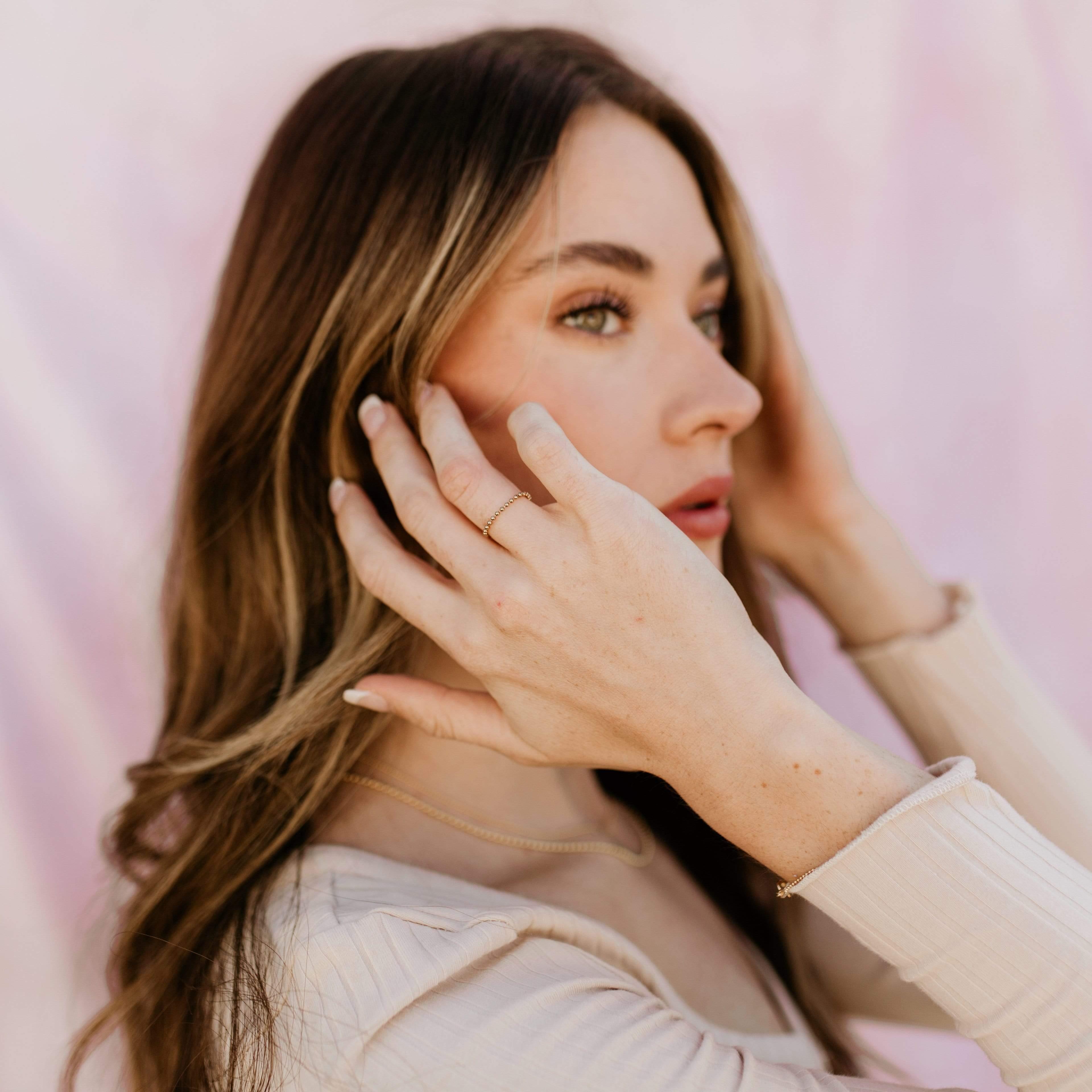 Nova Chain Rings - Nolia Jewelry - Meaningful + Sustainably Handcrafted Jewelry