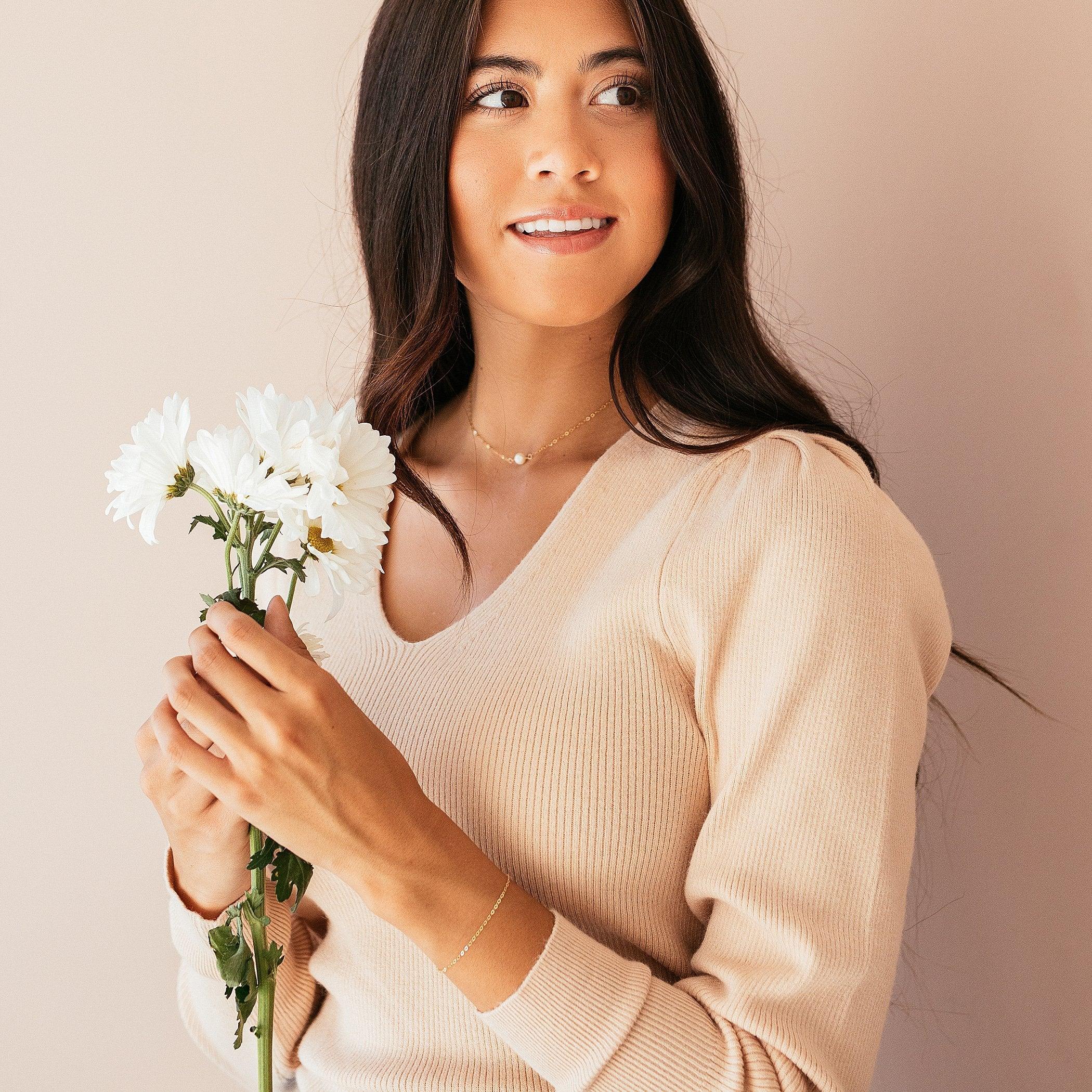 Pearl Choker - Nolia Jewelry - Meaningful + Sustainably Handcrafted Jewelry