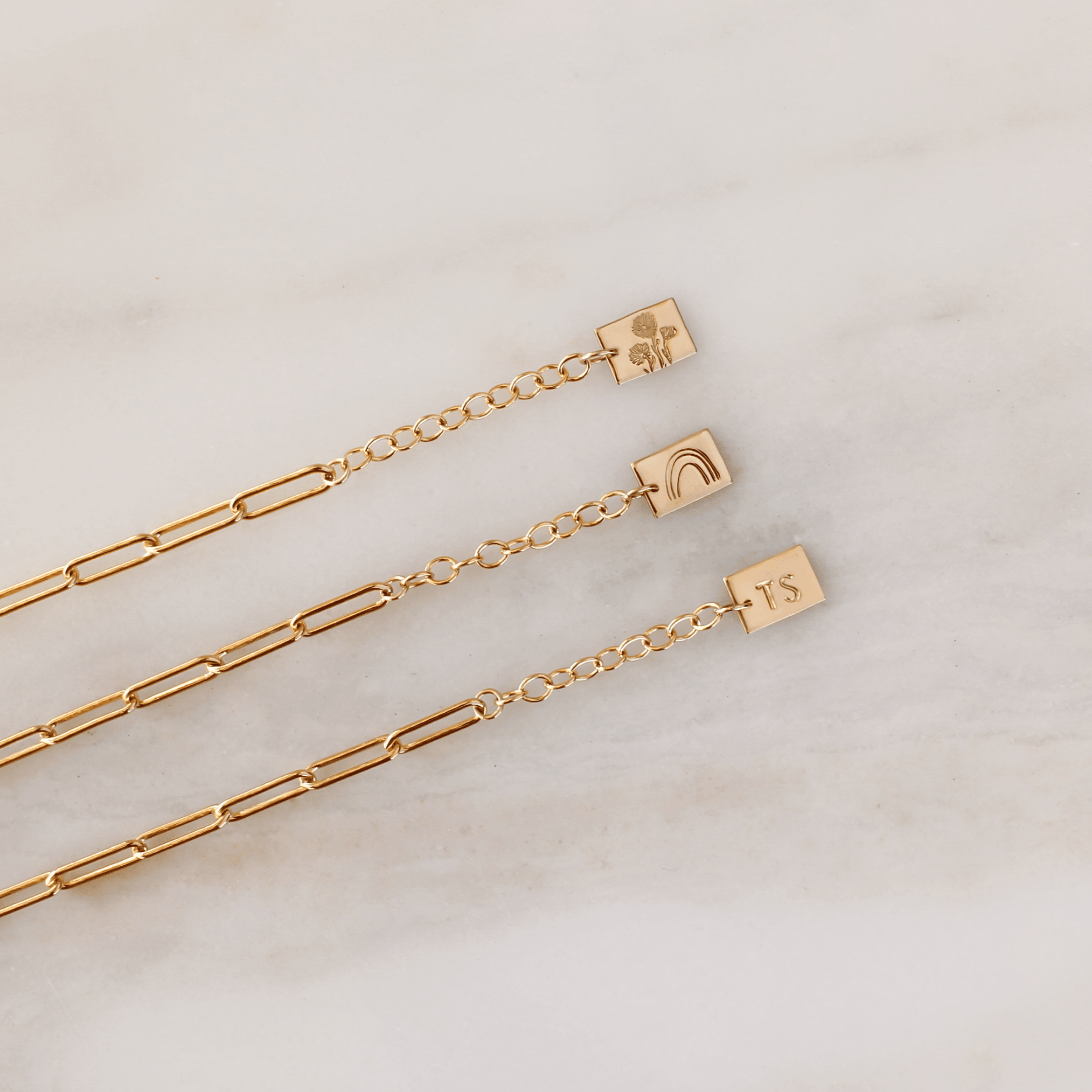 Personalized Paperclip Bracelet - Nolia Jewelry - Meaningful + Sustainably Handcrafted Jewelry