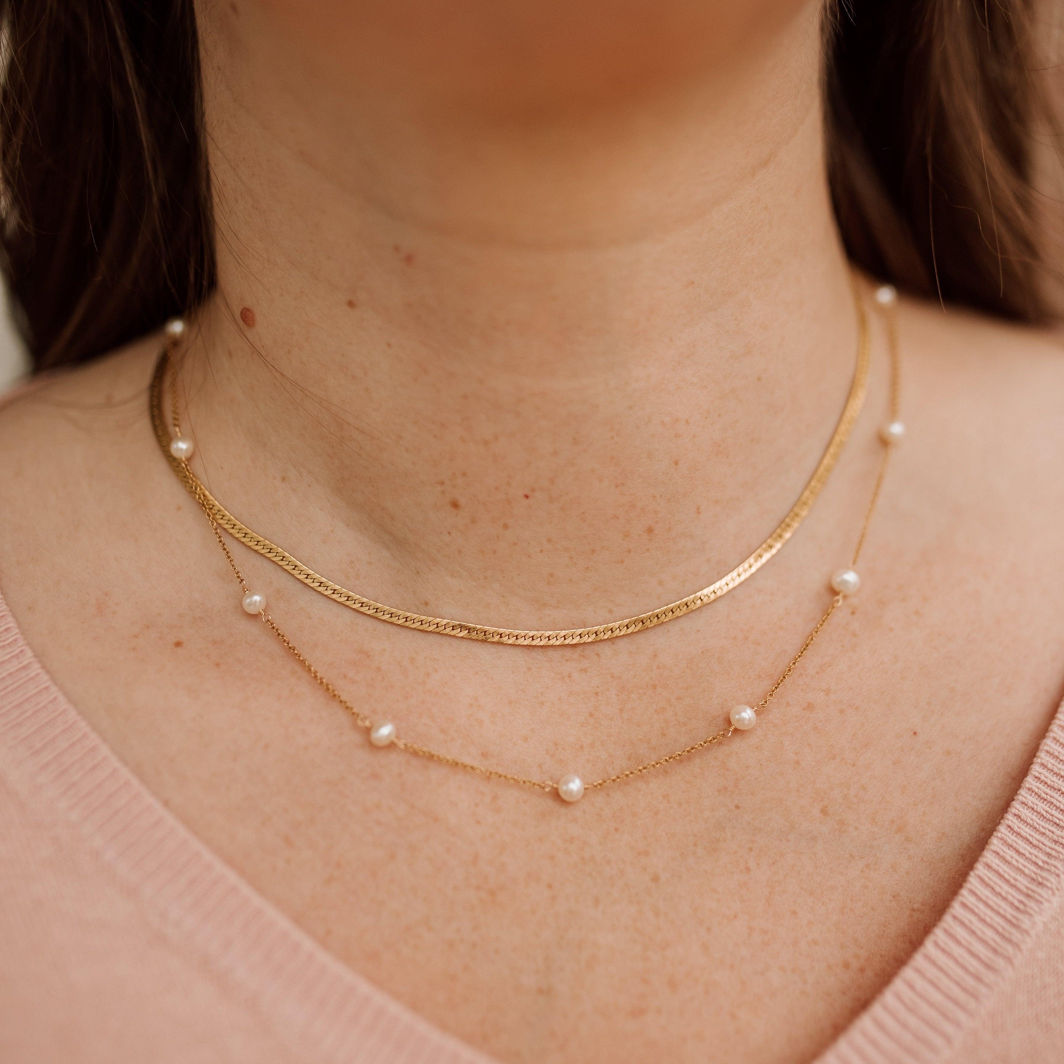 Sadie Chain Necklace - Nolia Jewelry - Meaningful + Sustainably Handcrafted Jewelry