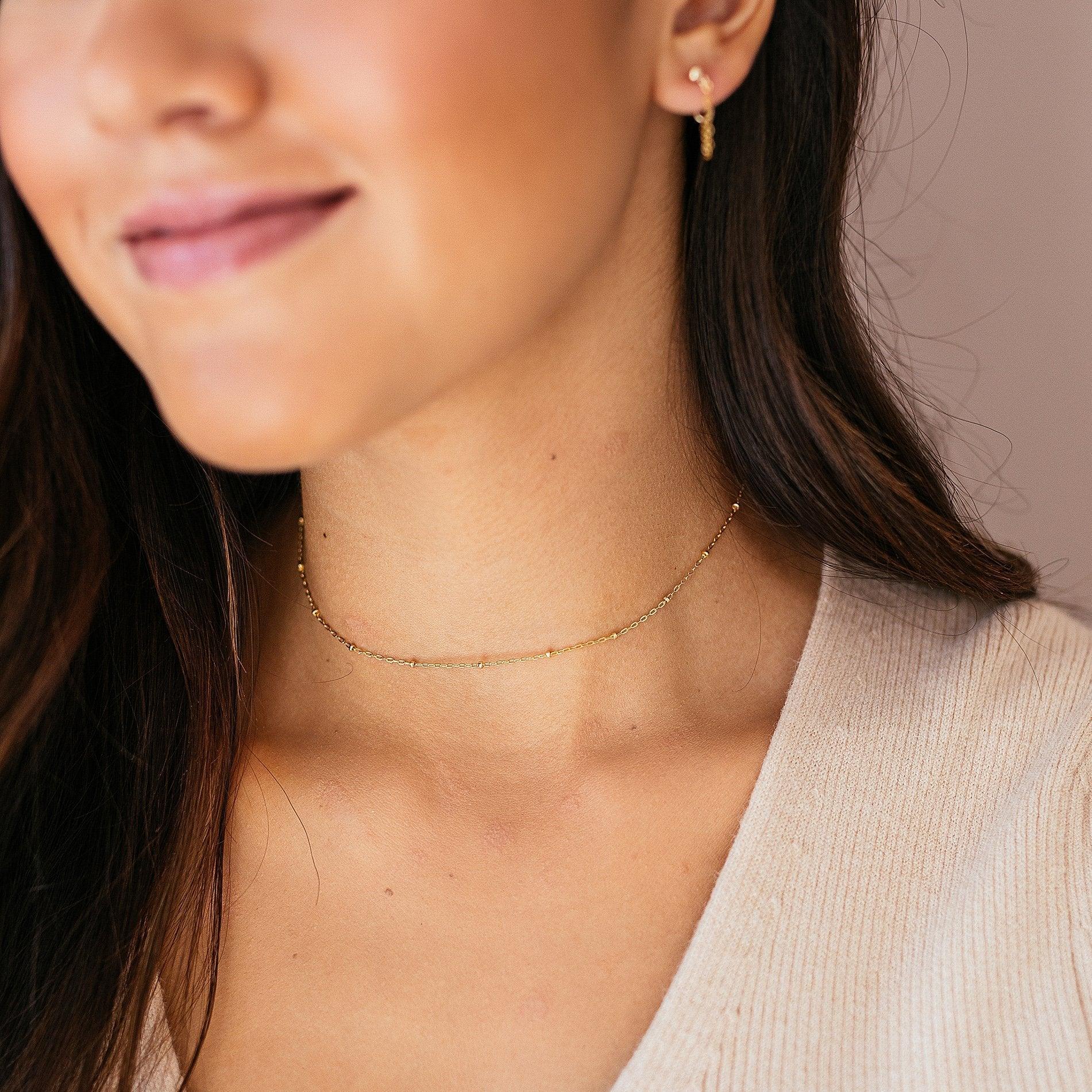 Satellite Chain Necklace - Nolia Jewelry - Meaningful + Sustainably Handcrafted Jewelry