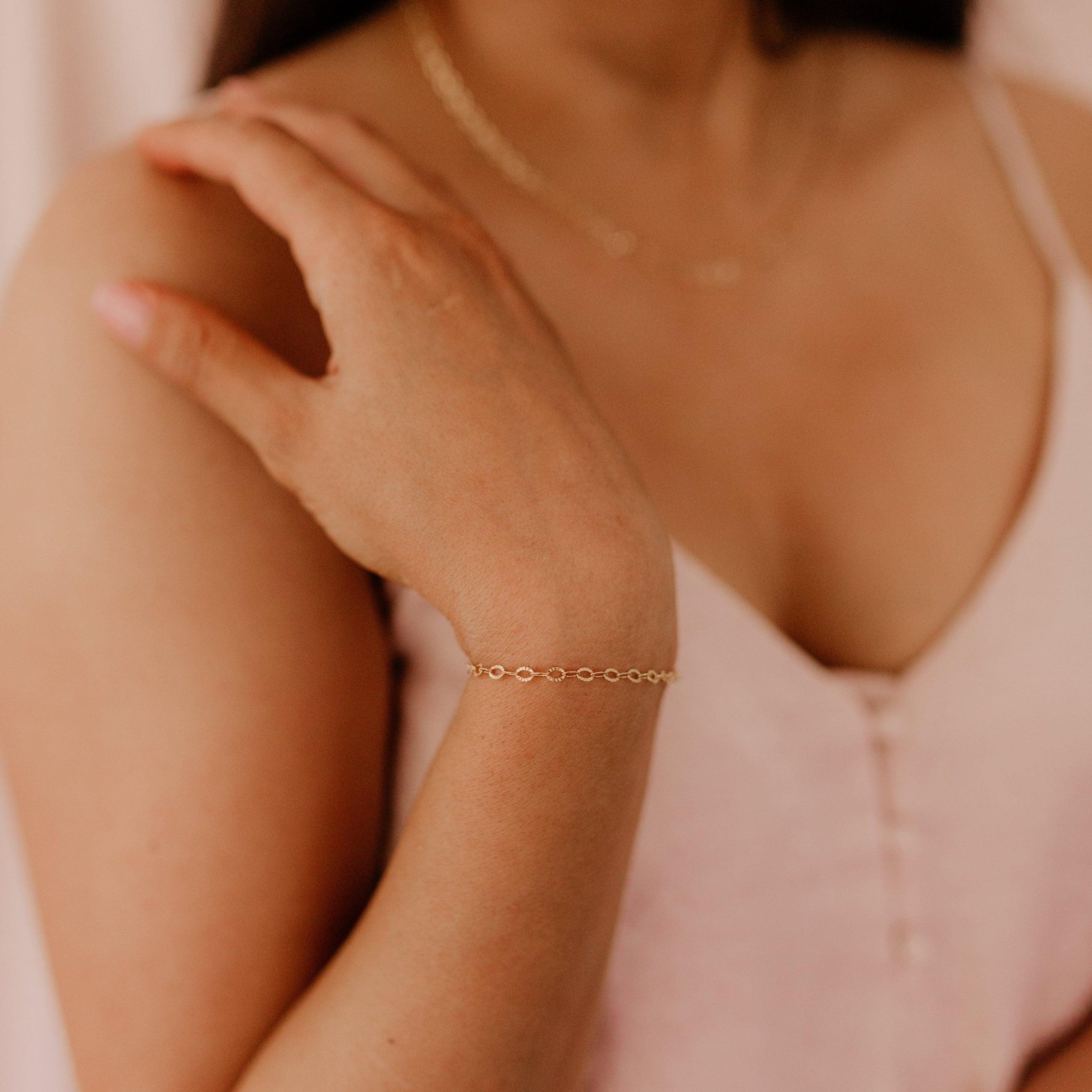 Sunburst Chain Bracelet - Nolia Jewelry - Meaningful + Sustainably Handcrafted Jewelry