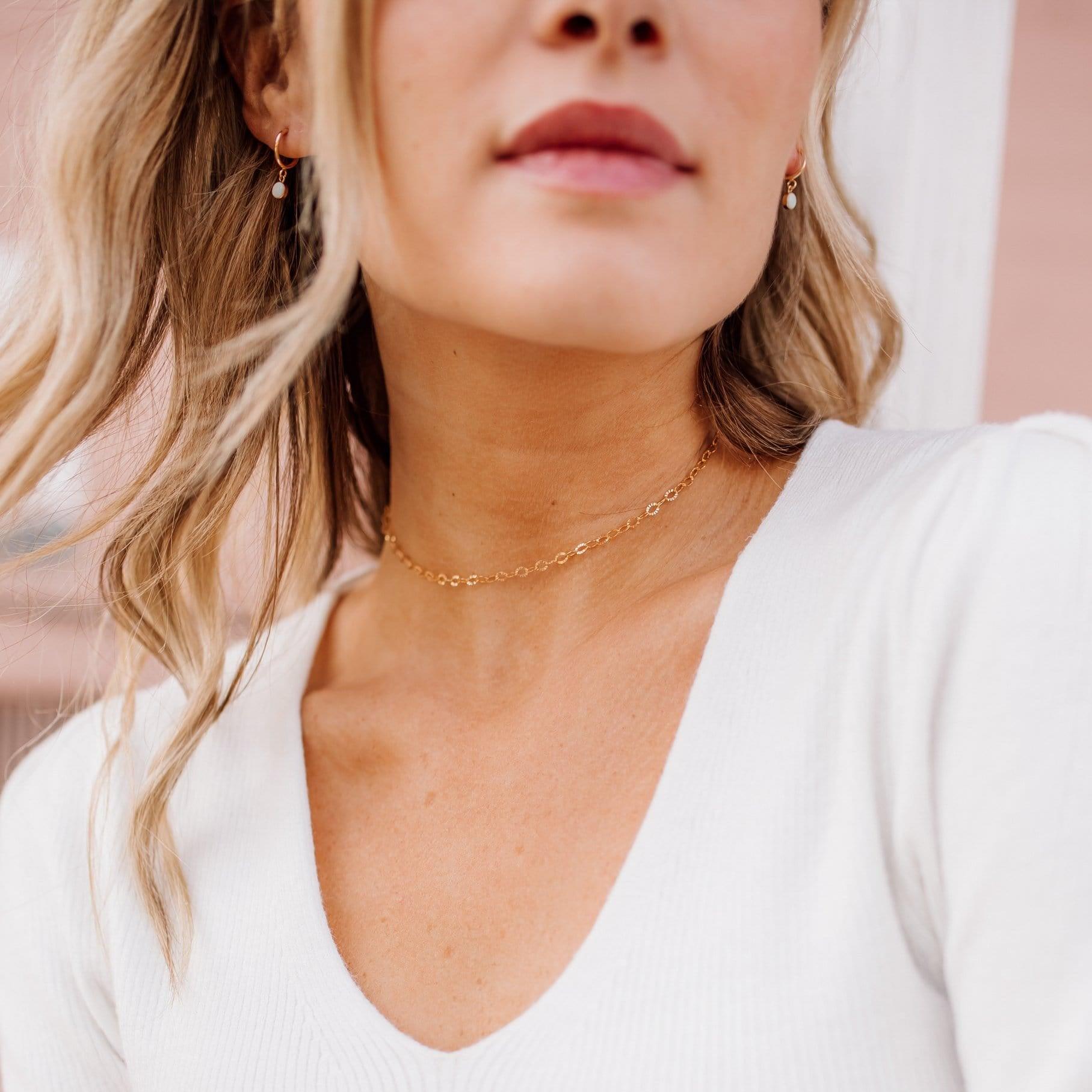 Sunburst Chain Necklace - Nolia Jewelry - Meaningful + Sustainably Handcrafted Jewelry
