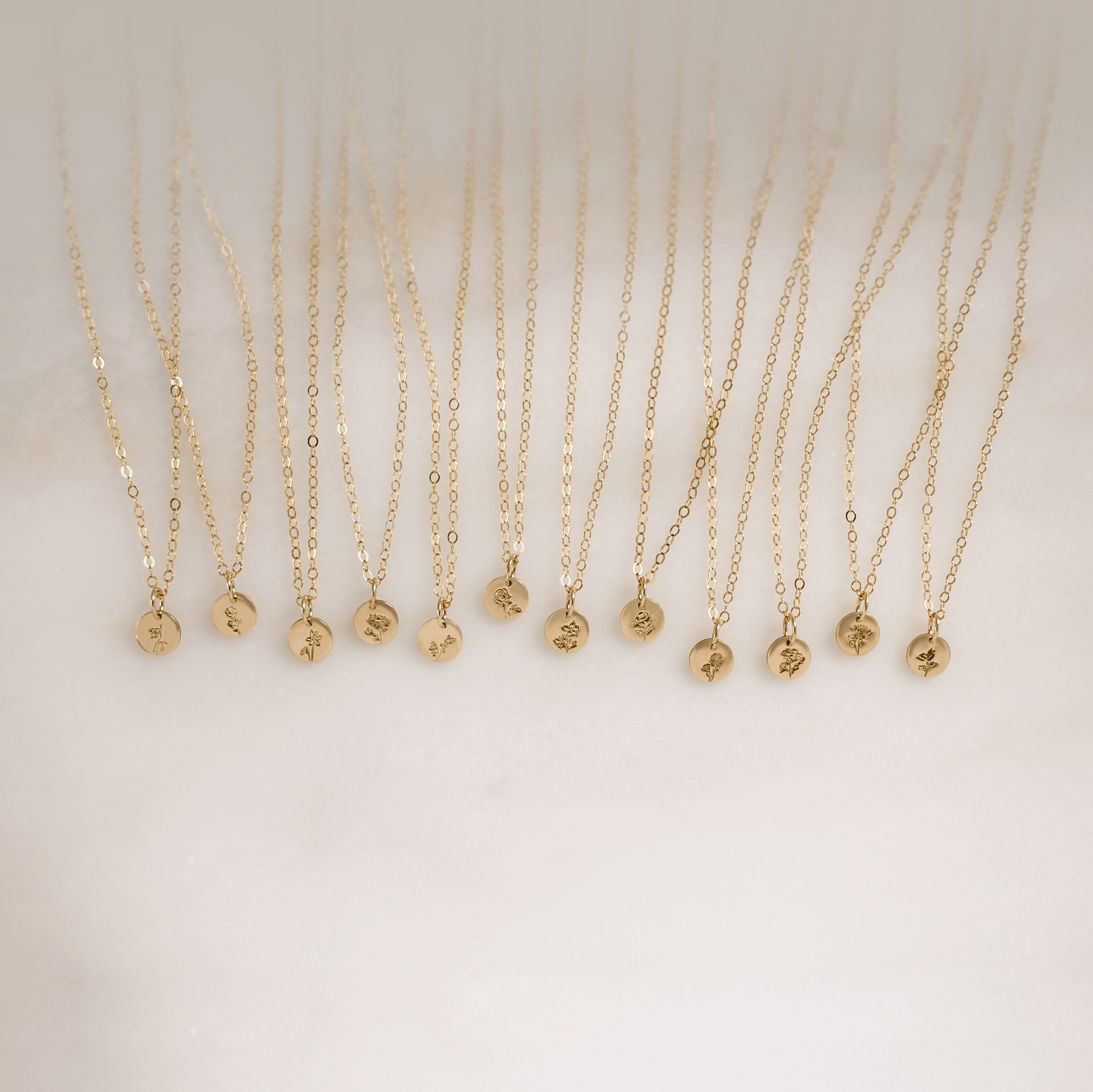 Tiny Birth Flower Charm • Add On - Nolia Jewelry - Meaningful + Sustainably Handcrafted Jewelry