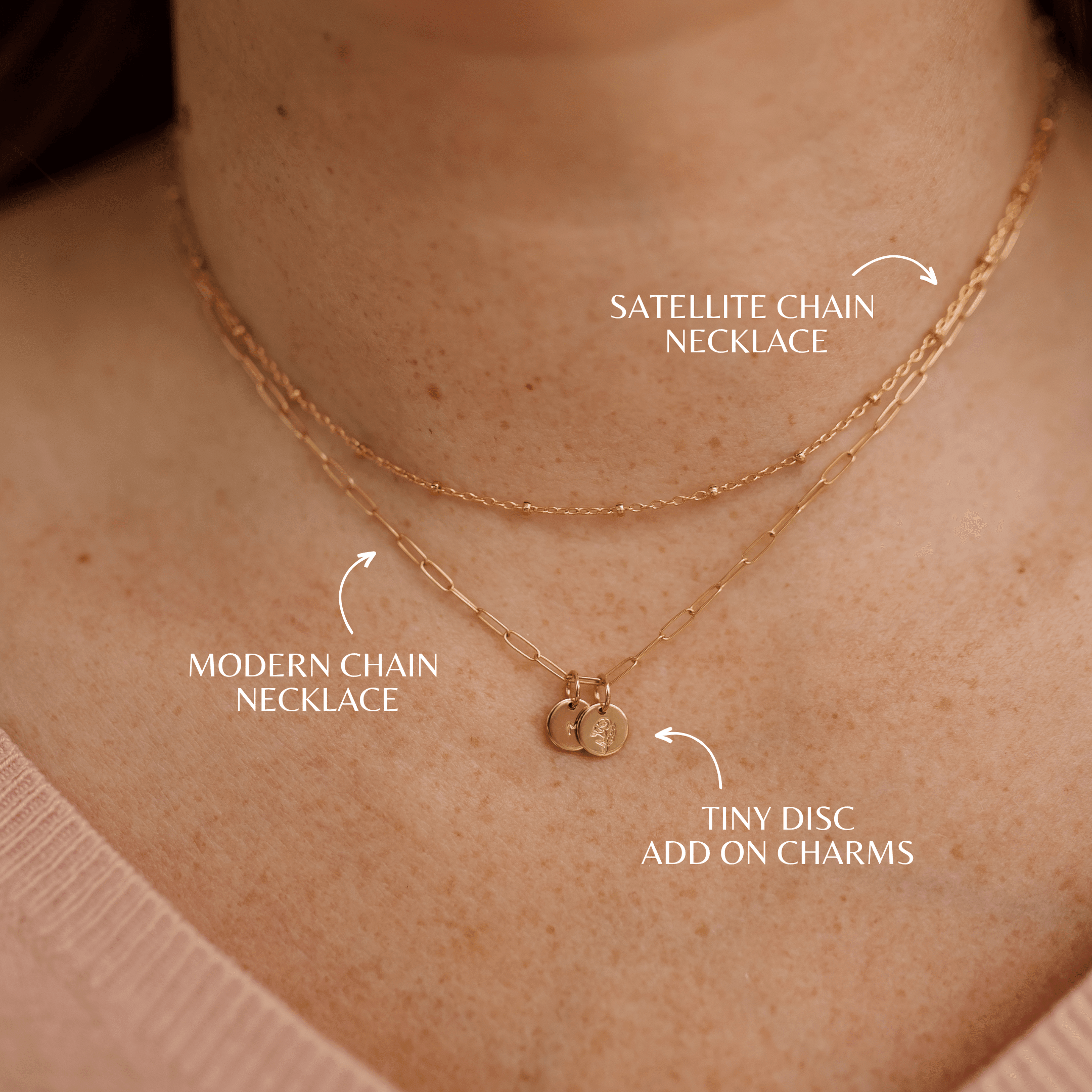 Tiny Birth Flower Necklace - Nolia Jewelry - Meaningful + Sustainably Handcrafted Jewelry