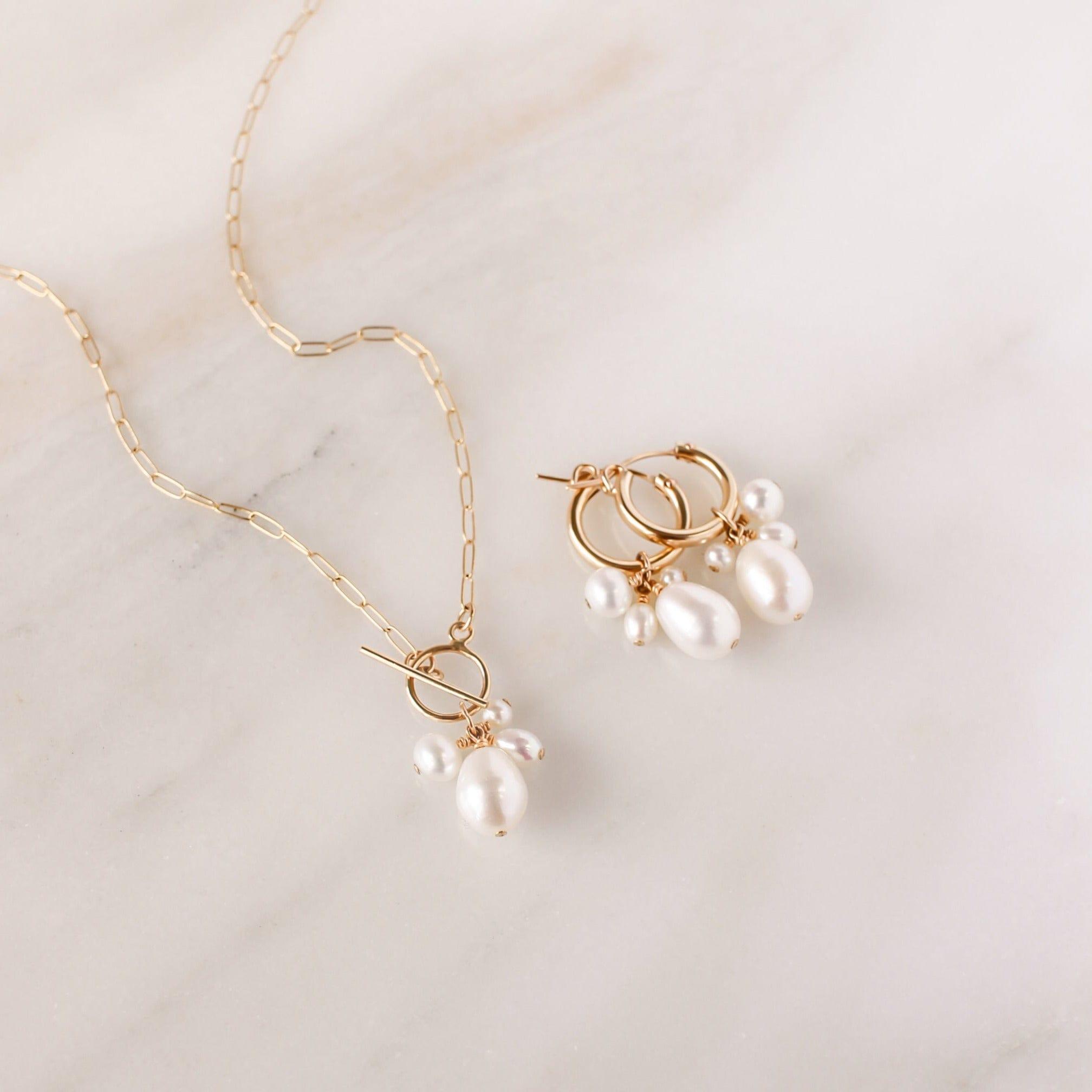 Verona Pearl Necklace - Nolia Jewelry - Meaningful + Sustainably Handcrafted Jewelry