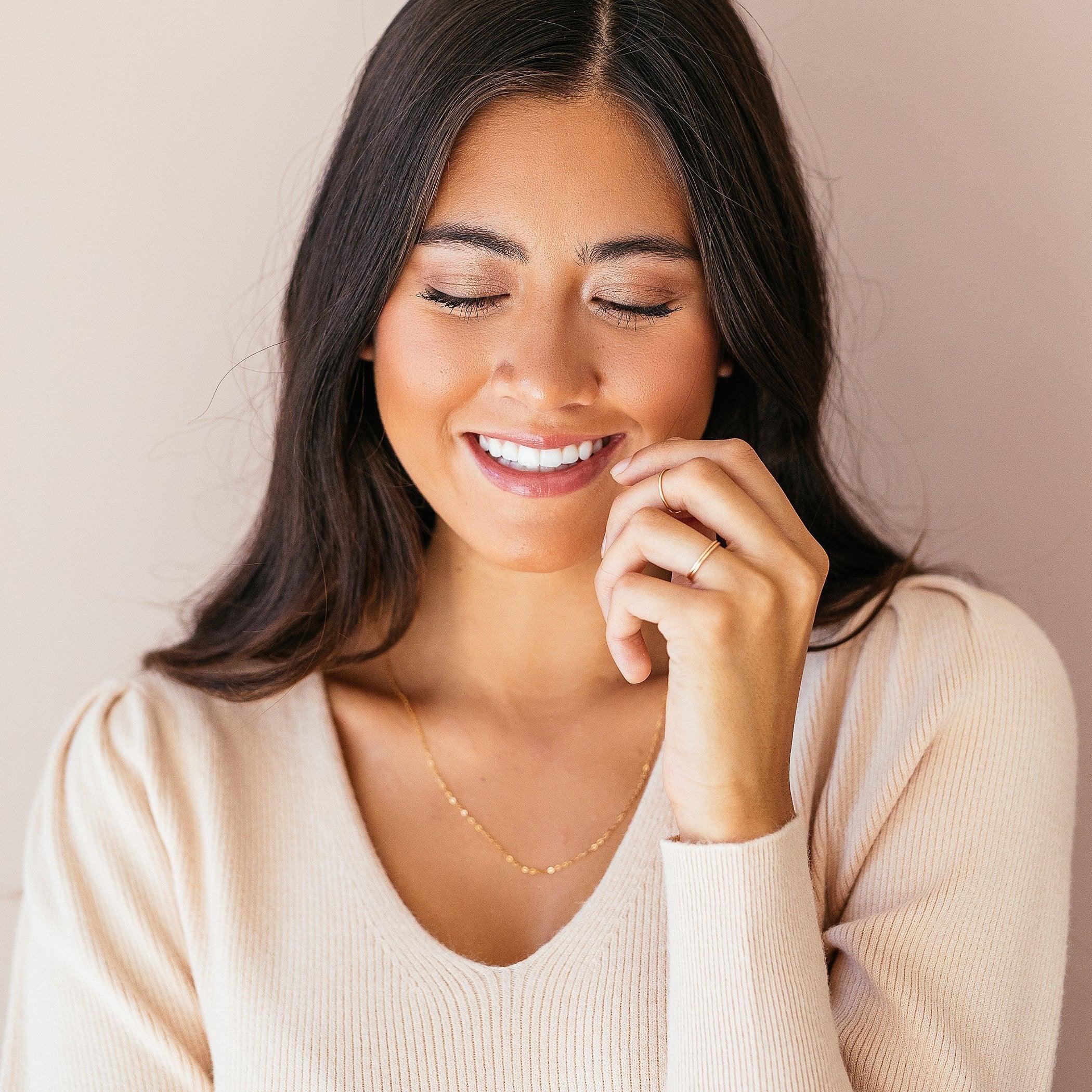 Whisper Chain Necklace - Nolia Jewelry - Meaningful + Sustainably Handcrafted Jewelry