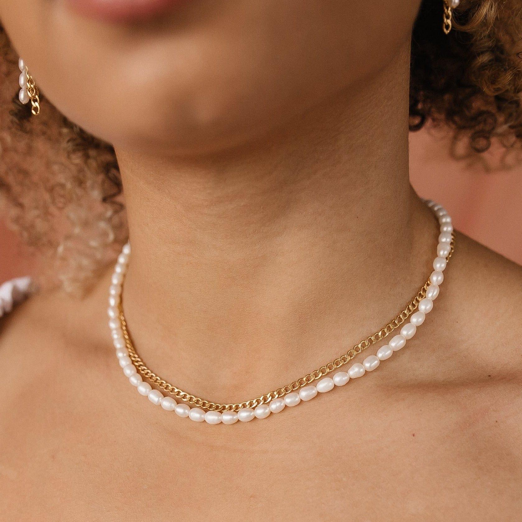 Wyatt Curb Chain Necklace - Nolia Jewelry - Meaningful + Sustainably Handcrafted Jewelry