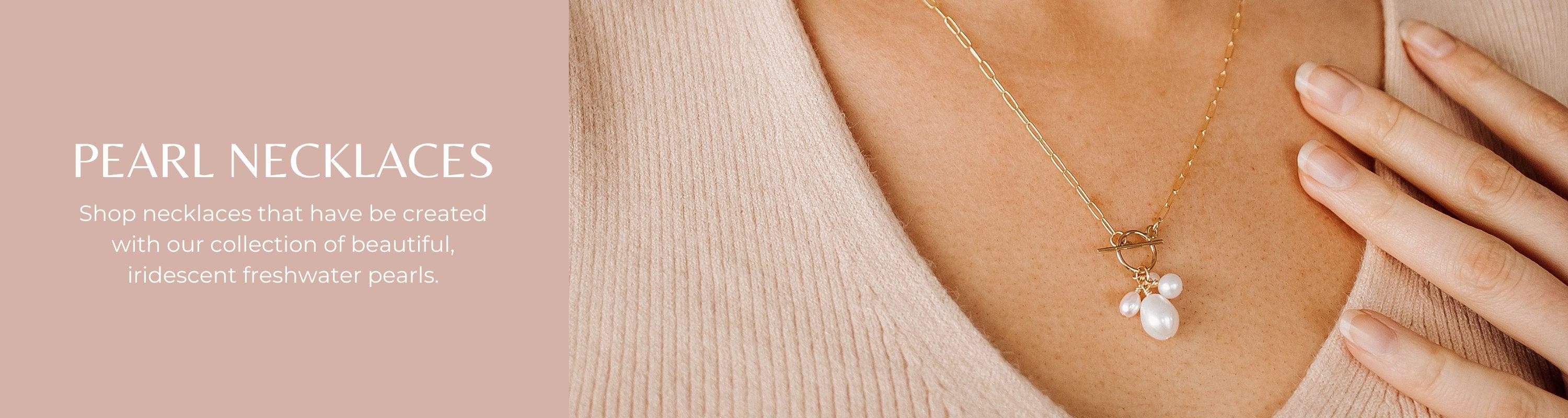 Pearl Necklaces - Nolia Jewelry - Meaningful + Sustainably Handcrafted Jewelry