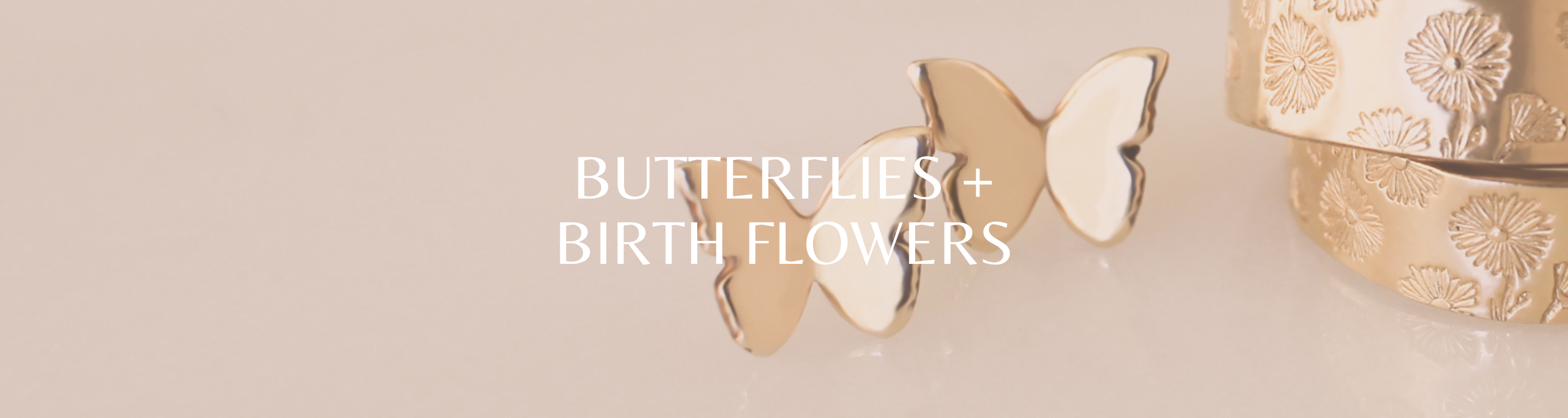 Butterflies + Birth Flowers - Nolia Jewelry - Meaningful + Sustainably Handcrafted Jewelry