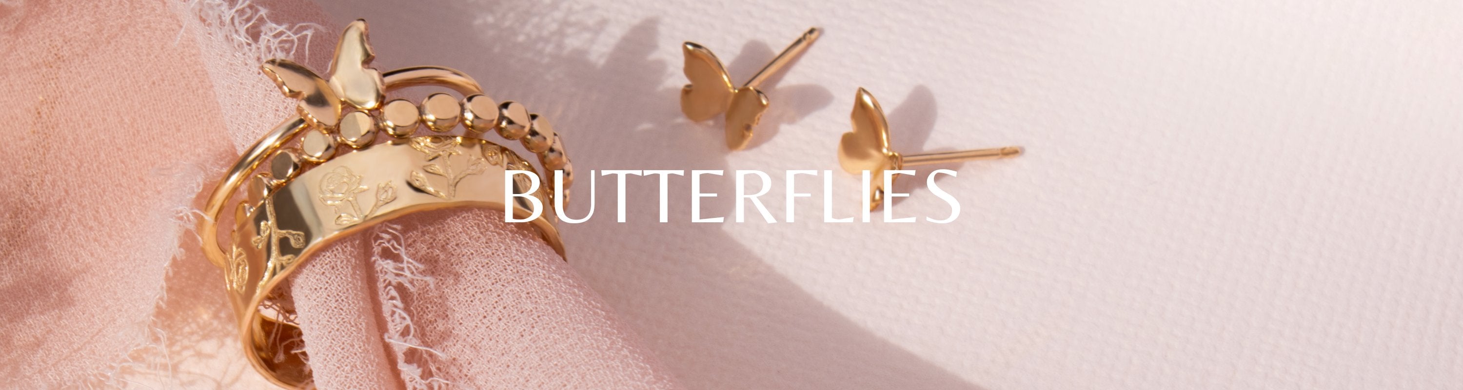 Butterfly Collection - Nolia Jewelry - Meaningful + Sustainably Handcrafted Jewelry