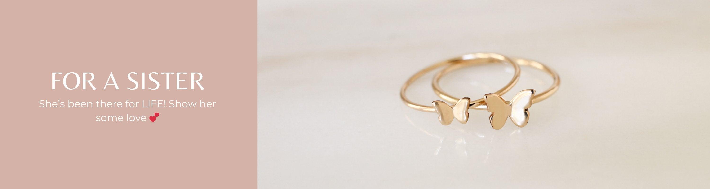 For a Sister - Nolia Jewelry - Meaningful + Sustainably Handcrafted Jewelry