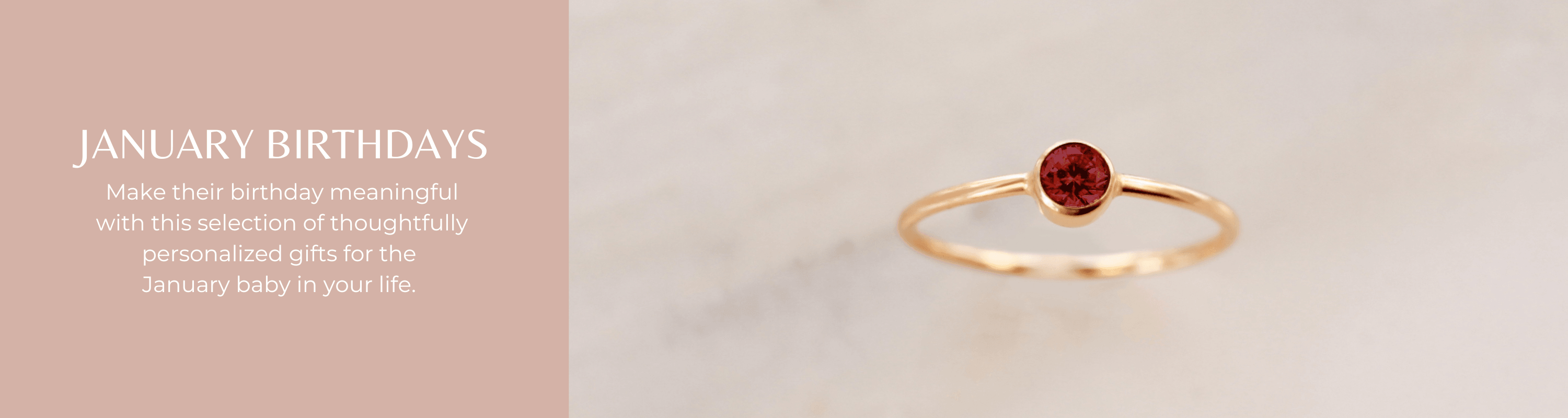 January Birthdays - Nolia Jewelry - Meaningful + Sustainably Handcrafted Jewelry