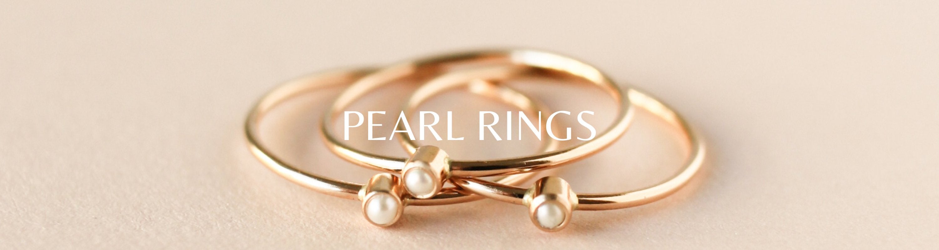 Pearl Rings - Nolia Jewelry - Meaningful + Sustainably Handcrafted Jewelry