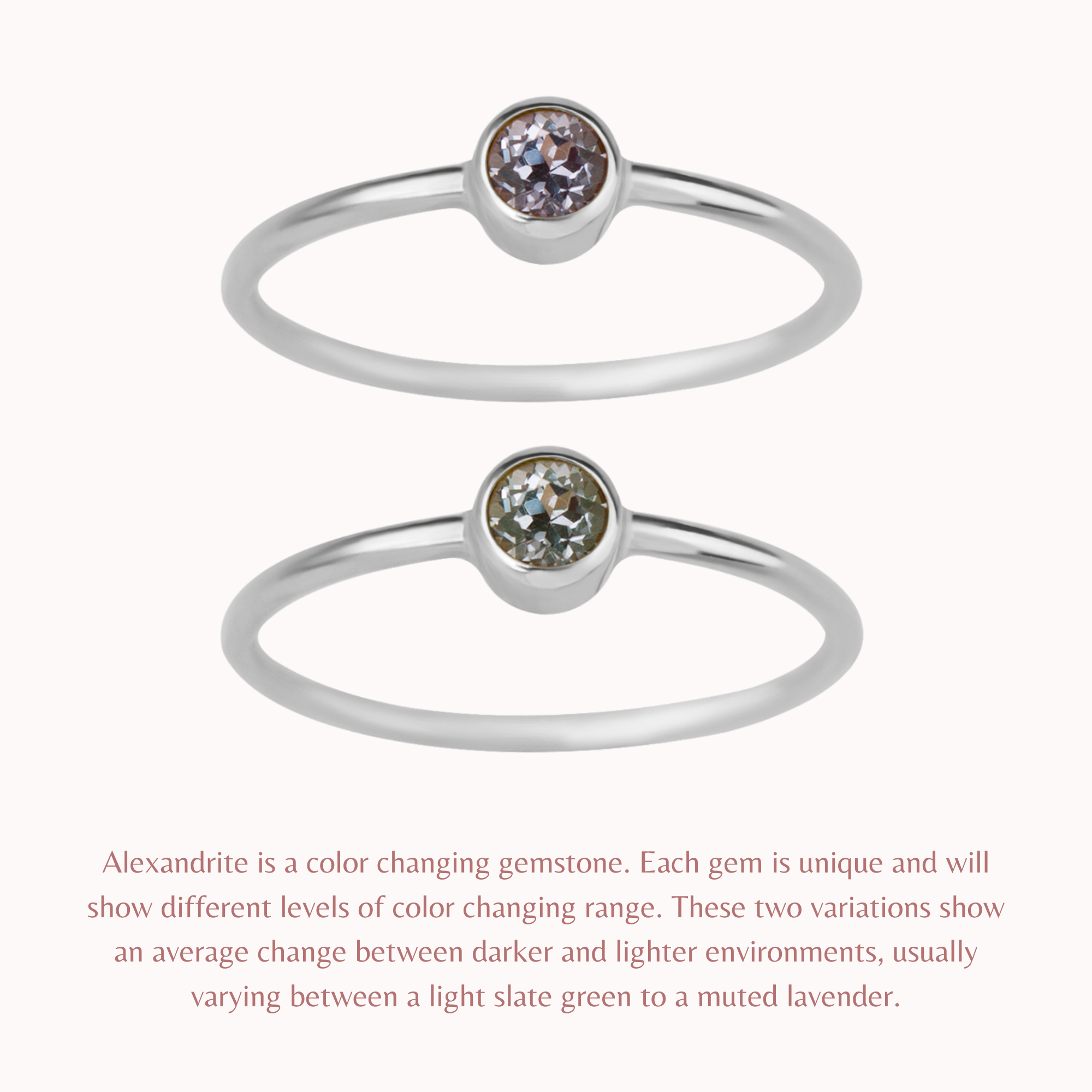 June Birthstone Ring ∙ Alexandrite