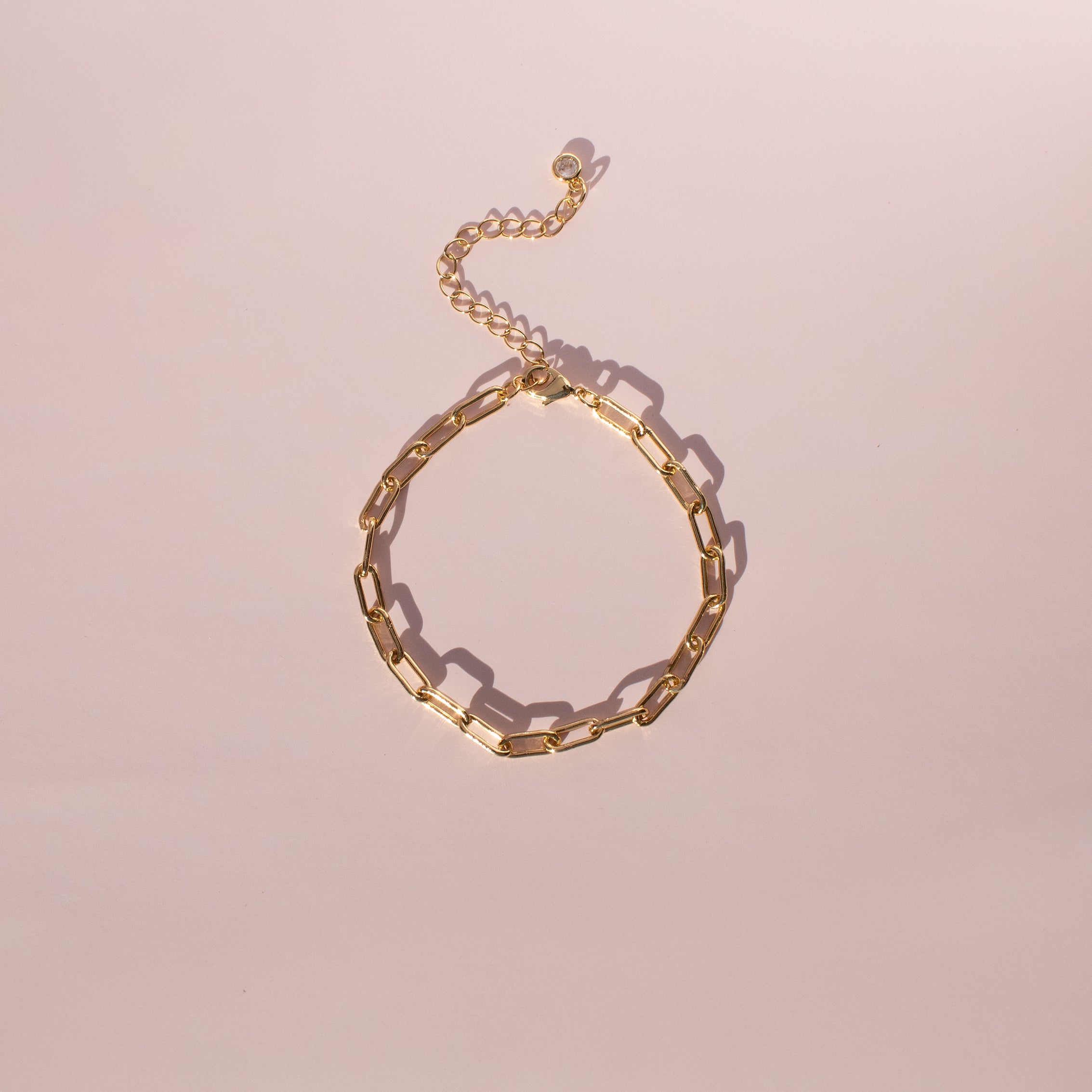 Charm Bar • Linked Paperclip Bracelet
