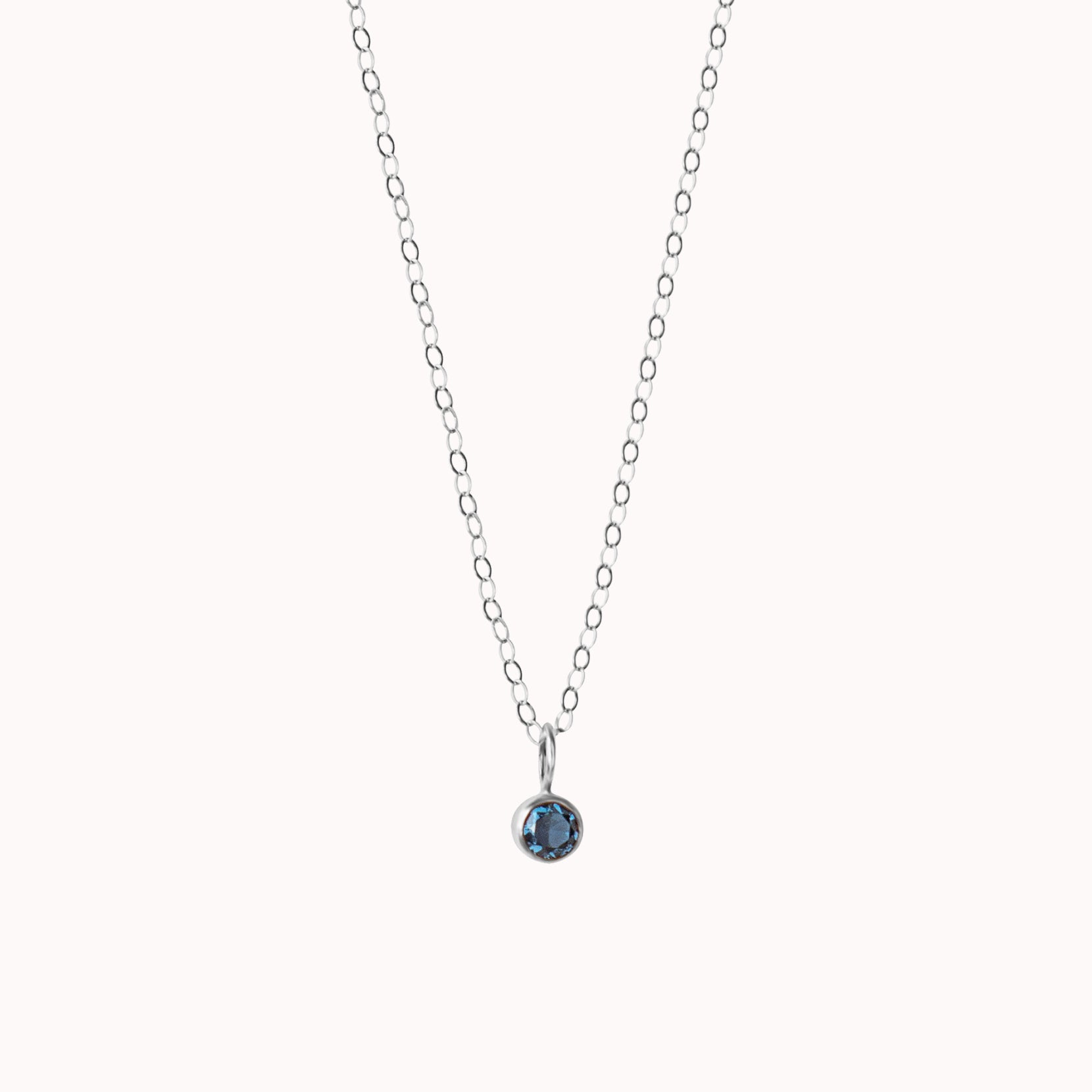 Birthstone Charm Necklace