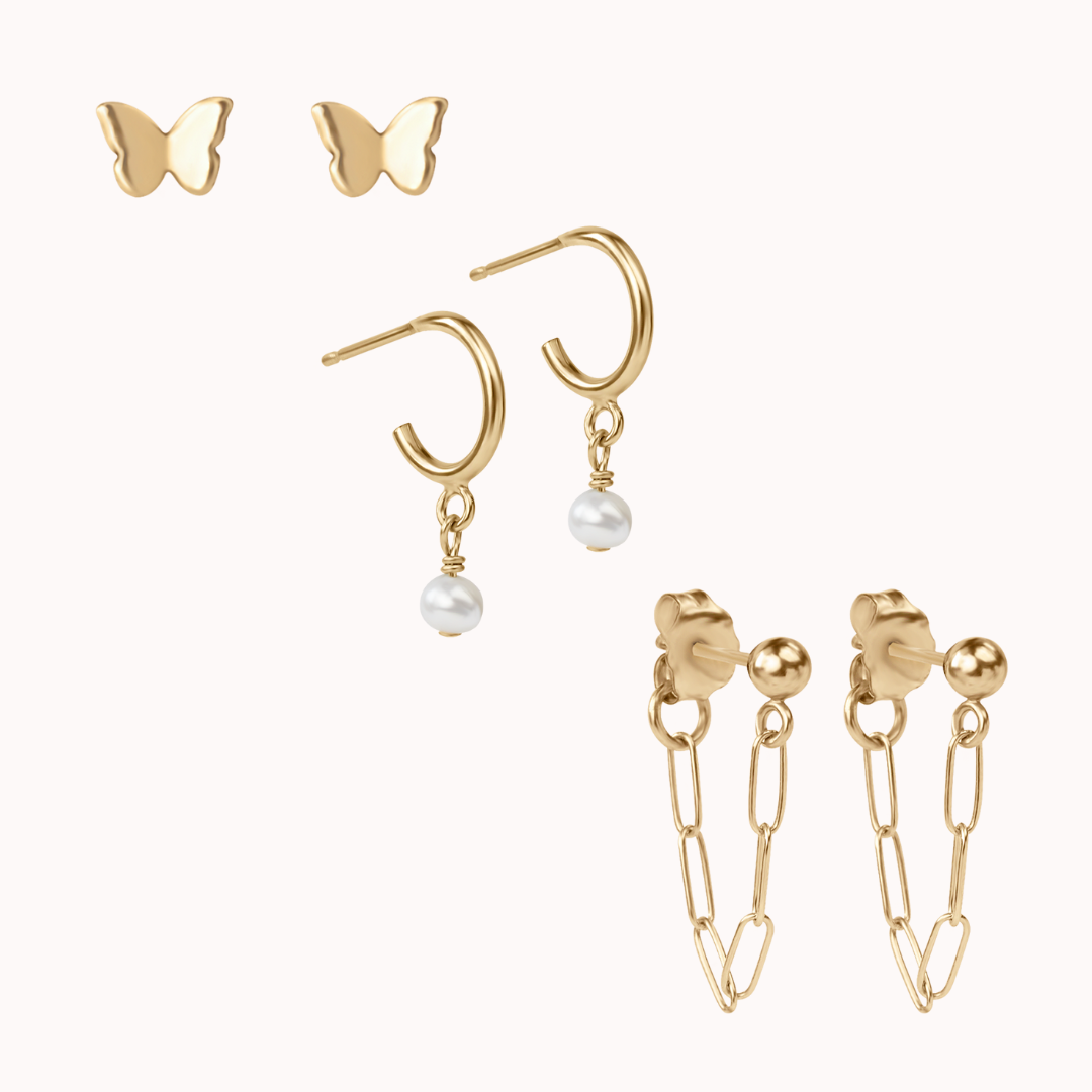 Modern Whimsy Earring Set