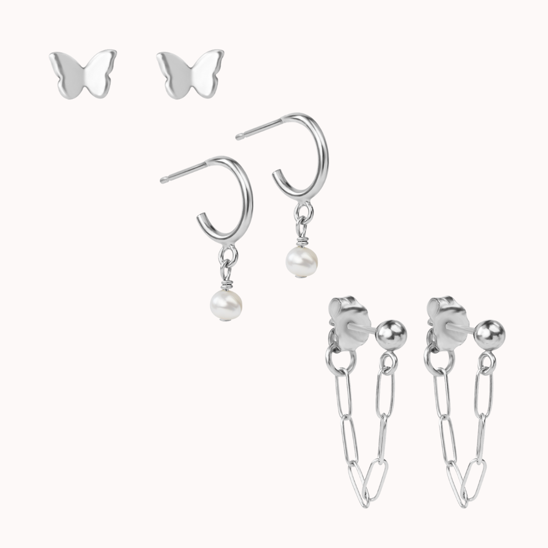 Modern Whimsy Earring Set