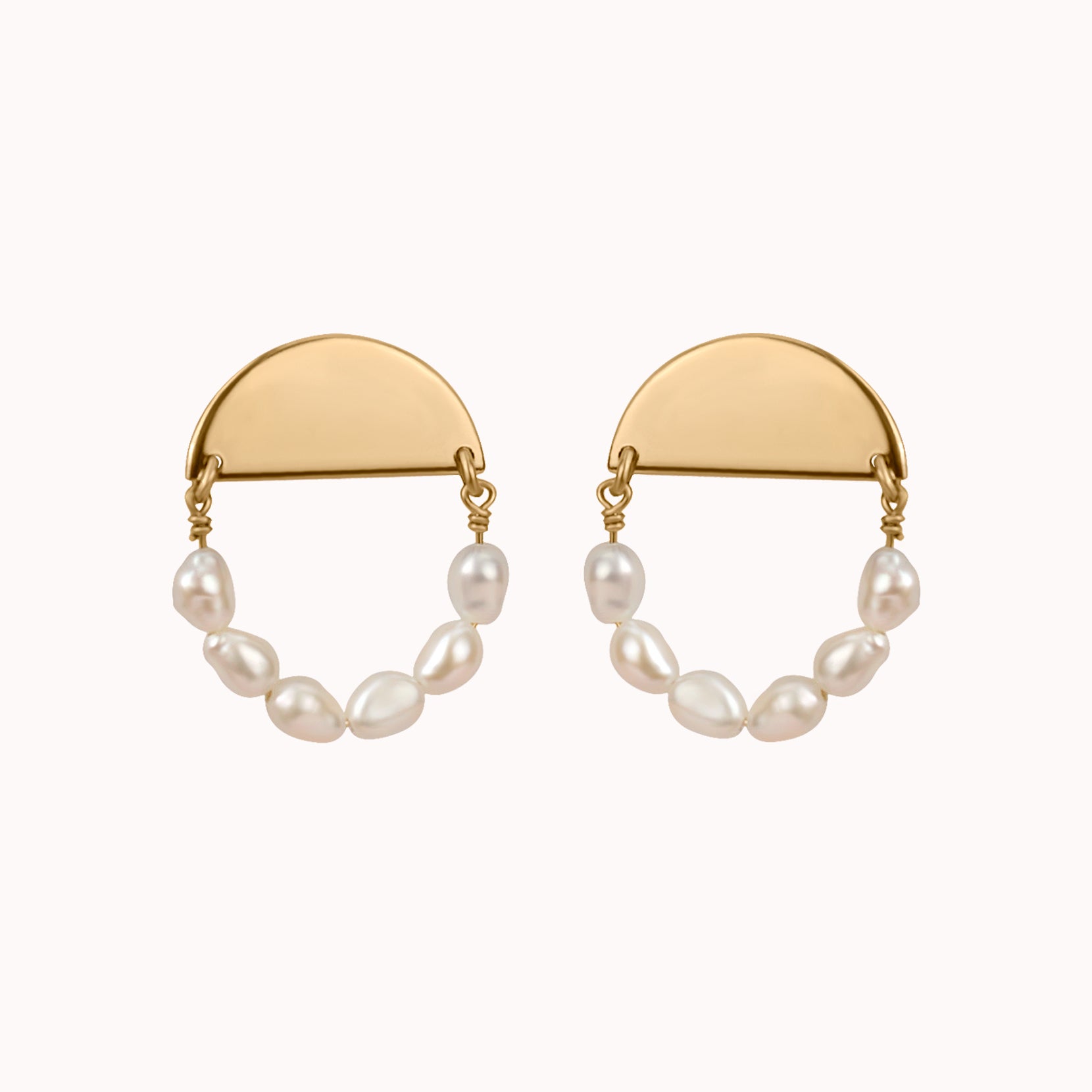 Camilla Pearl Stud Earrings