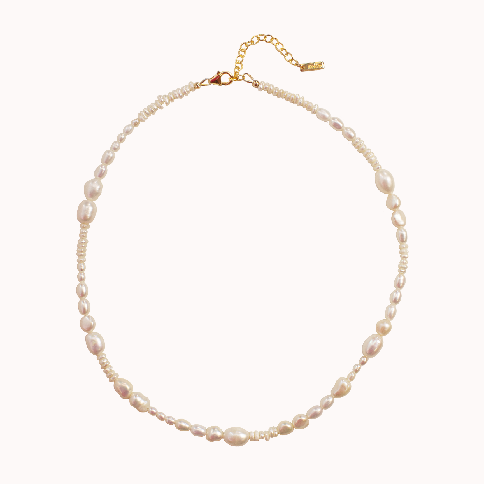 Cascade Pearl Necklace