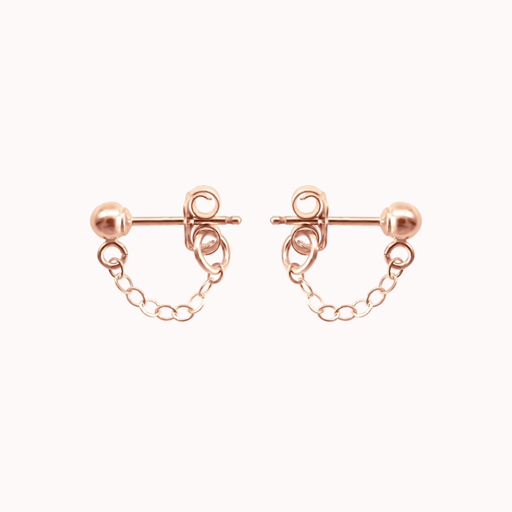 Chain Cuff Earrings