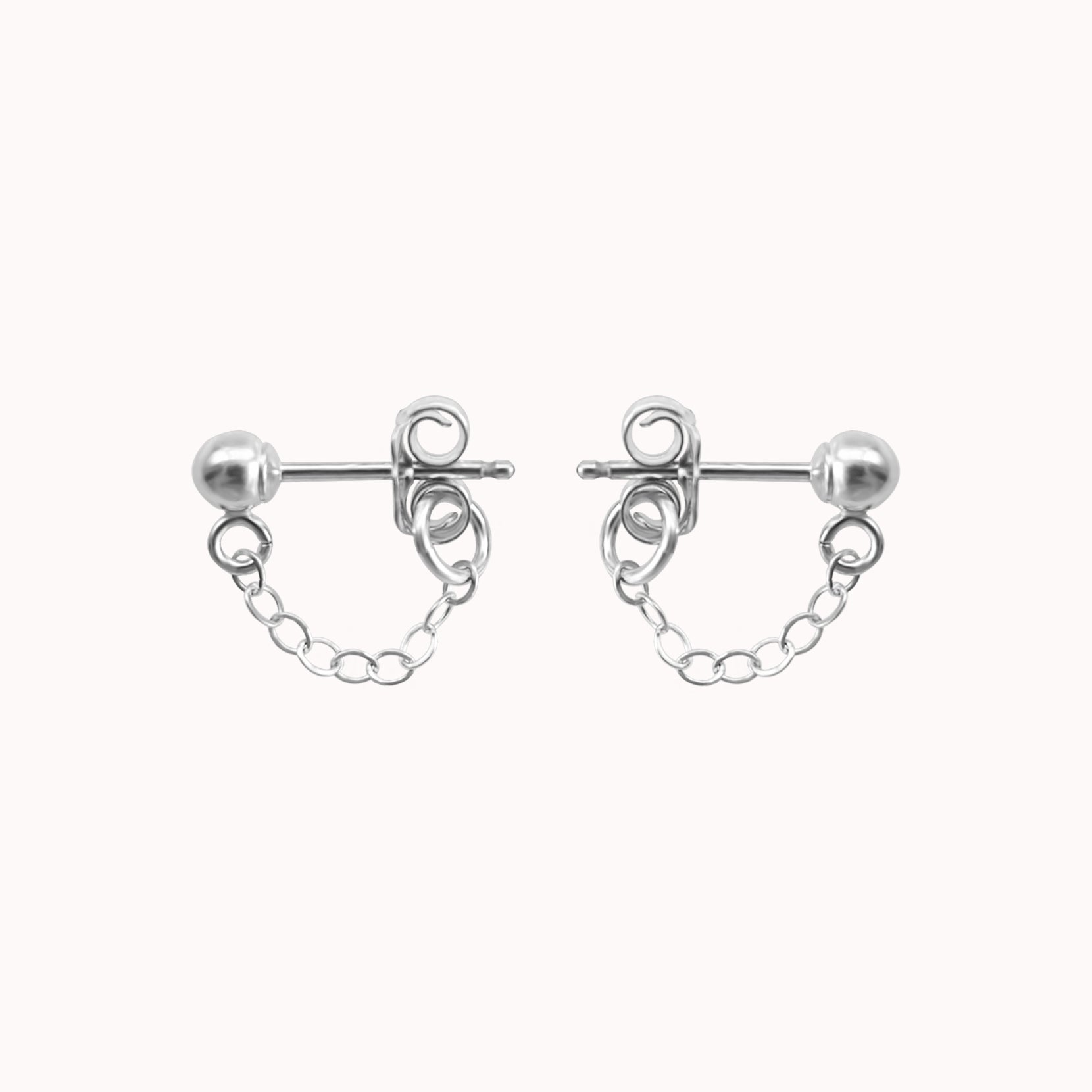 Chain Cuff Earrings