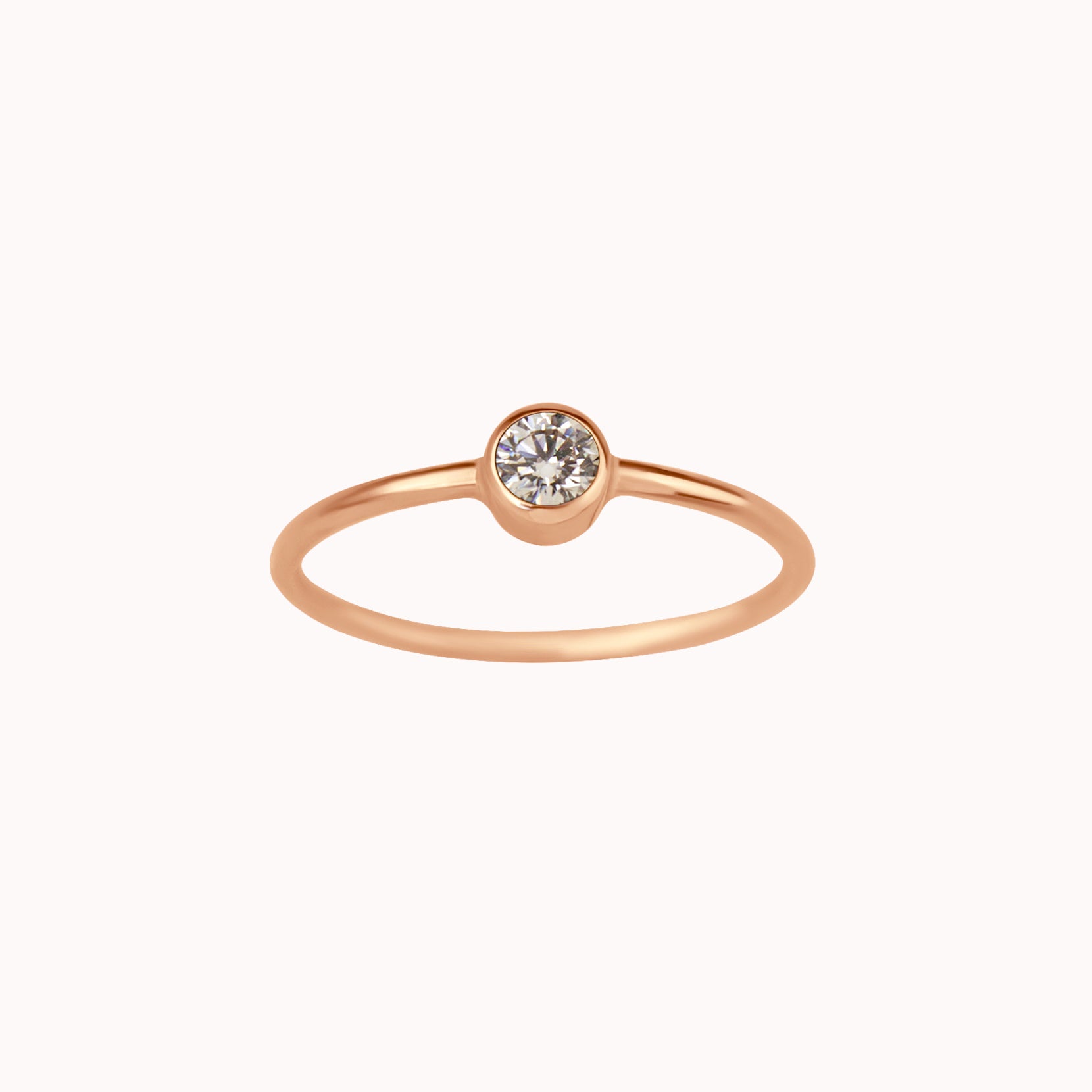 April Birthstone Ring ∙ Cubic Zirconia