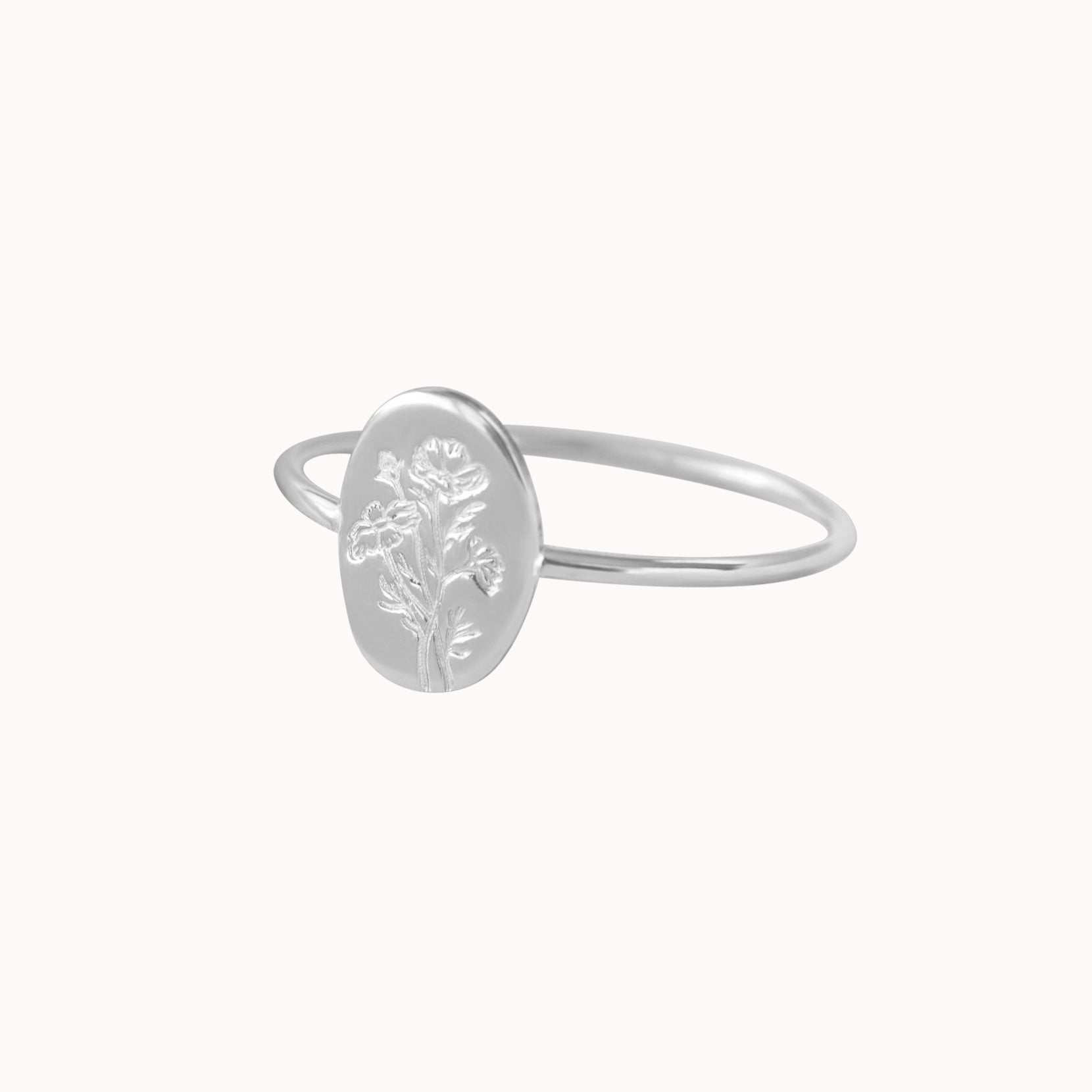 Fleur Birth Flower Ring