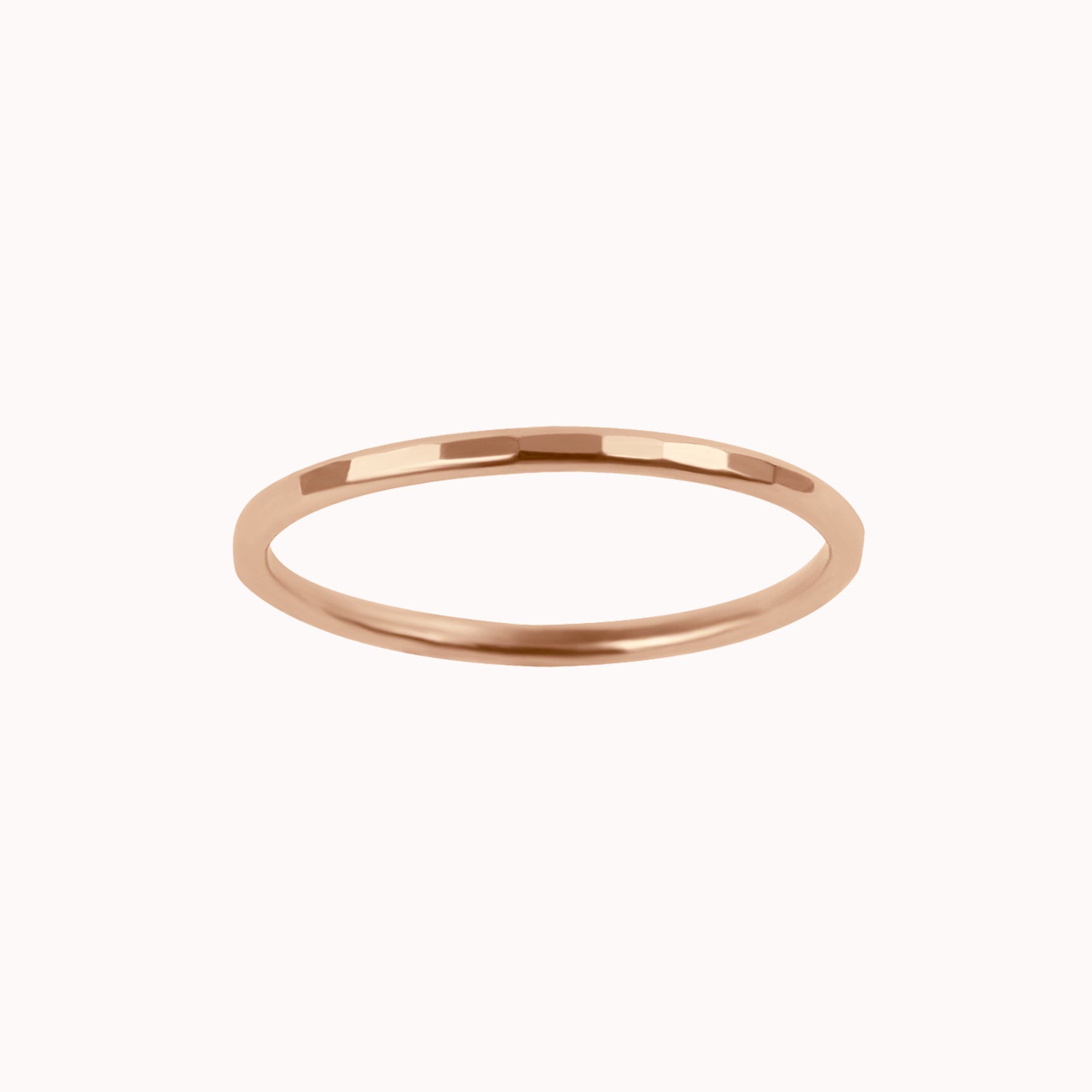 Hammered Stacking Ring