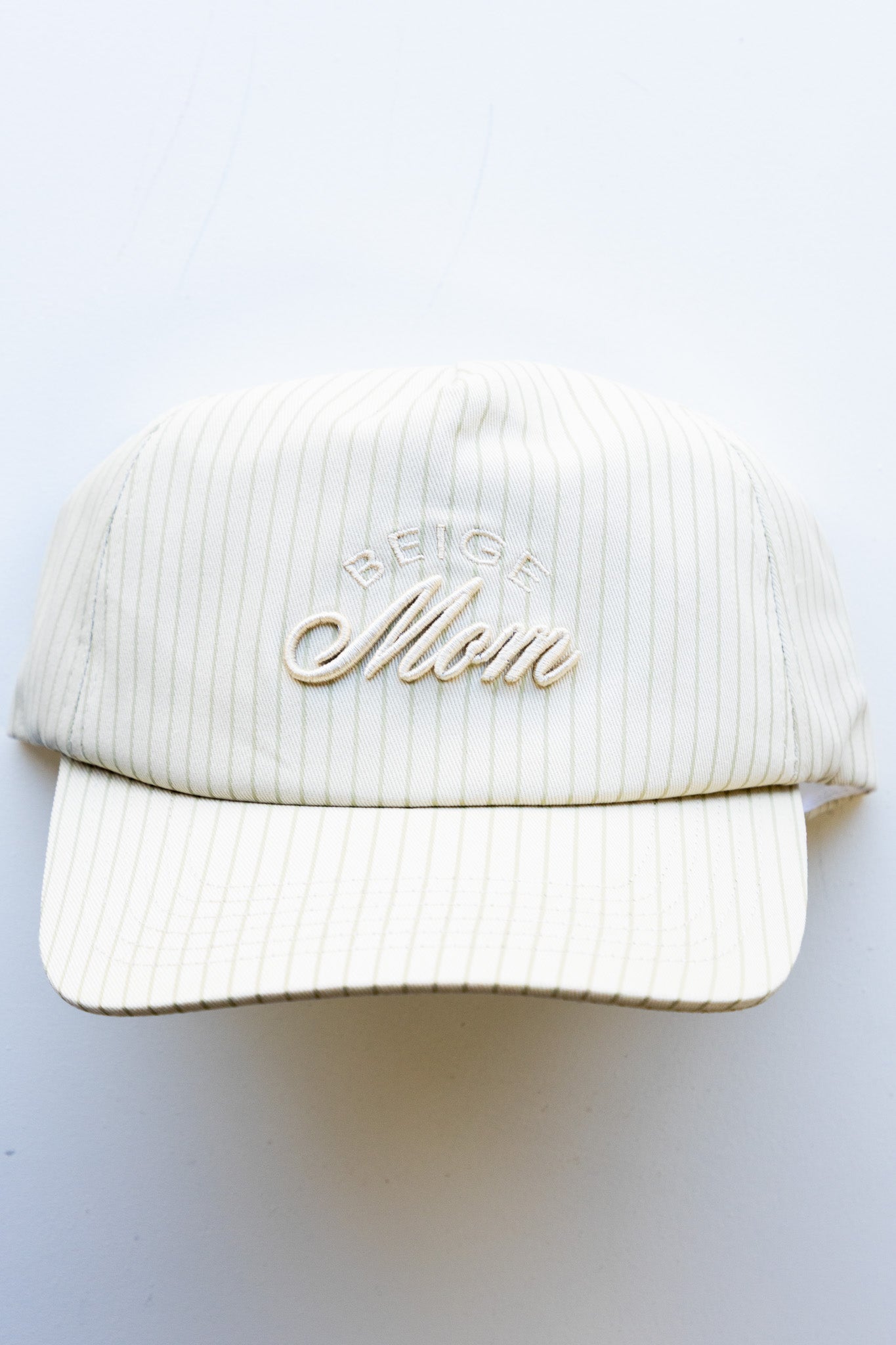 BEIGE MOM BASEBALL CAP