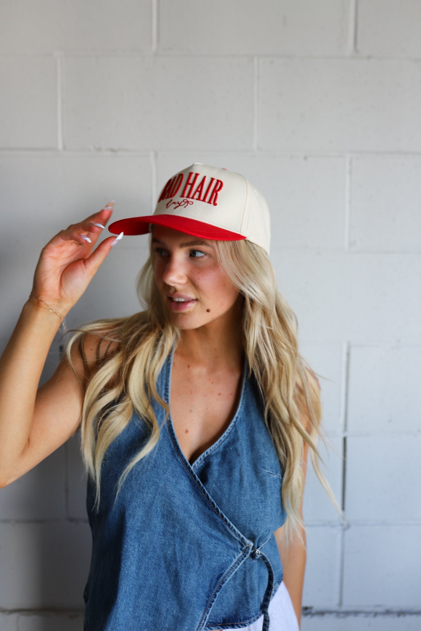 BAD HAIR DAY TRUCKER HAT
