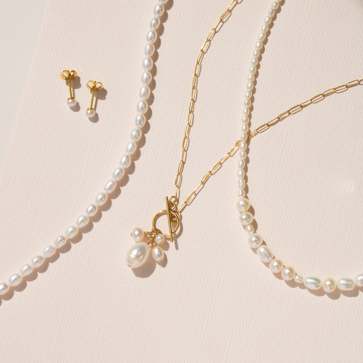 Verona Pearl Necklace - Waterproof + Hypoallergenic Jewelry