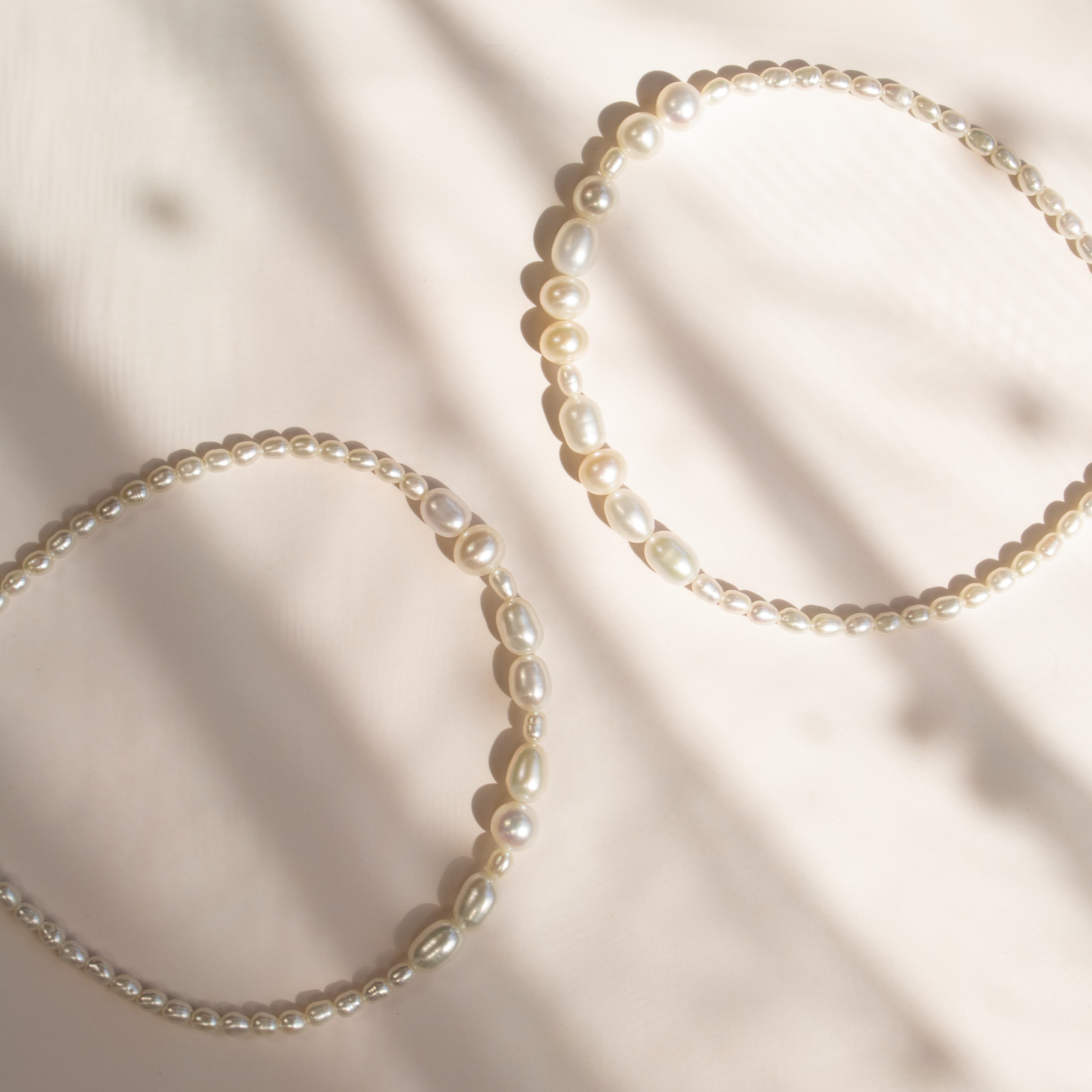 ILY Morse Code Pearl Bracelet