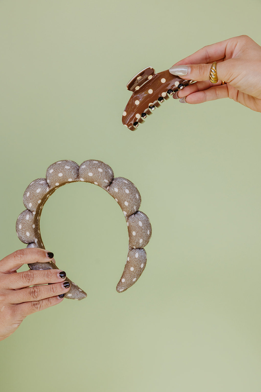 GRWM HEADBANDS (comes w/ wristies OR a midi claw)