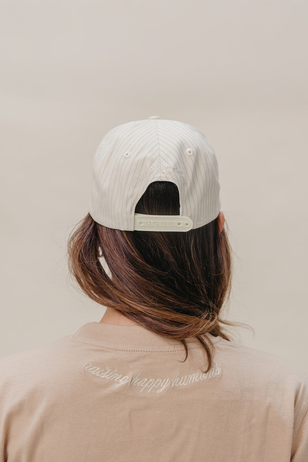 BEIGE MOM BASEBALL CAP