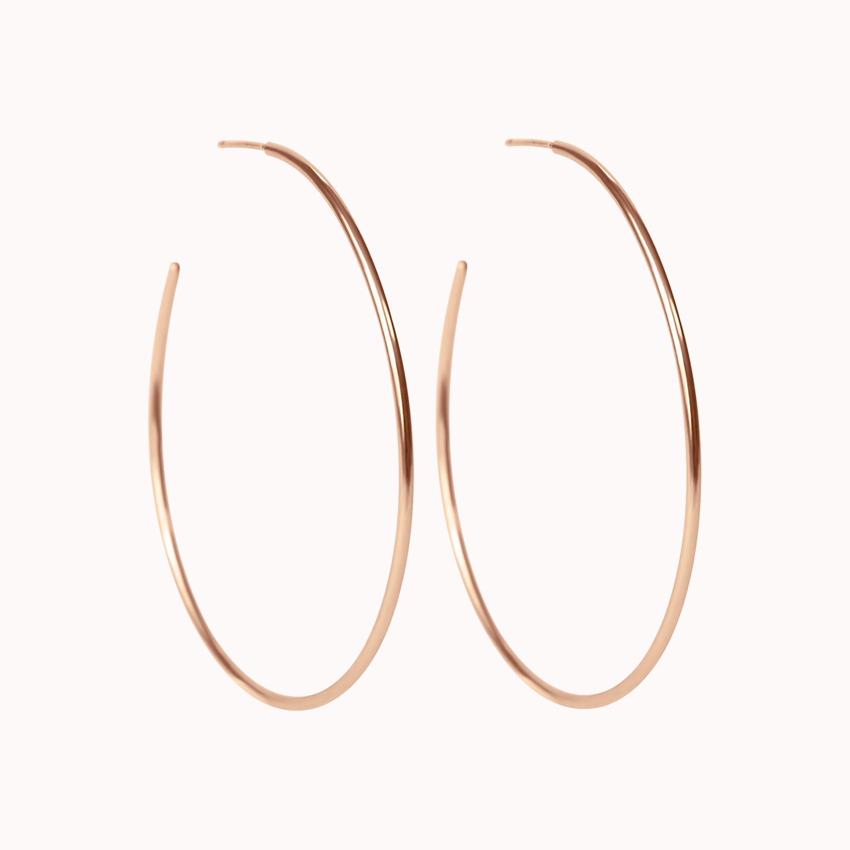 Large Everyday Hoop Earrings