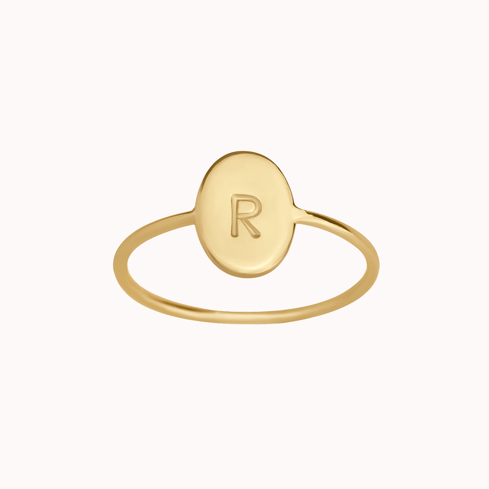 Lydia Initial Ring