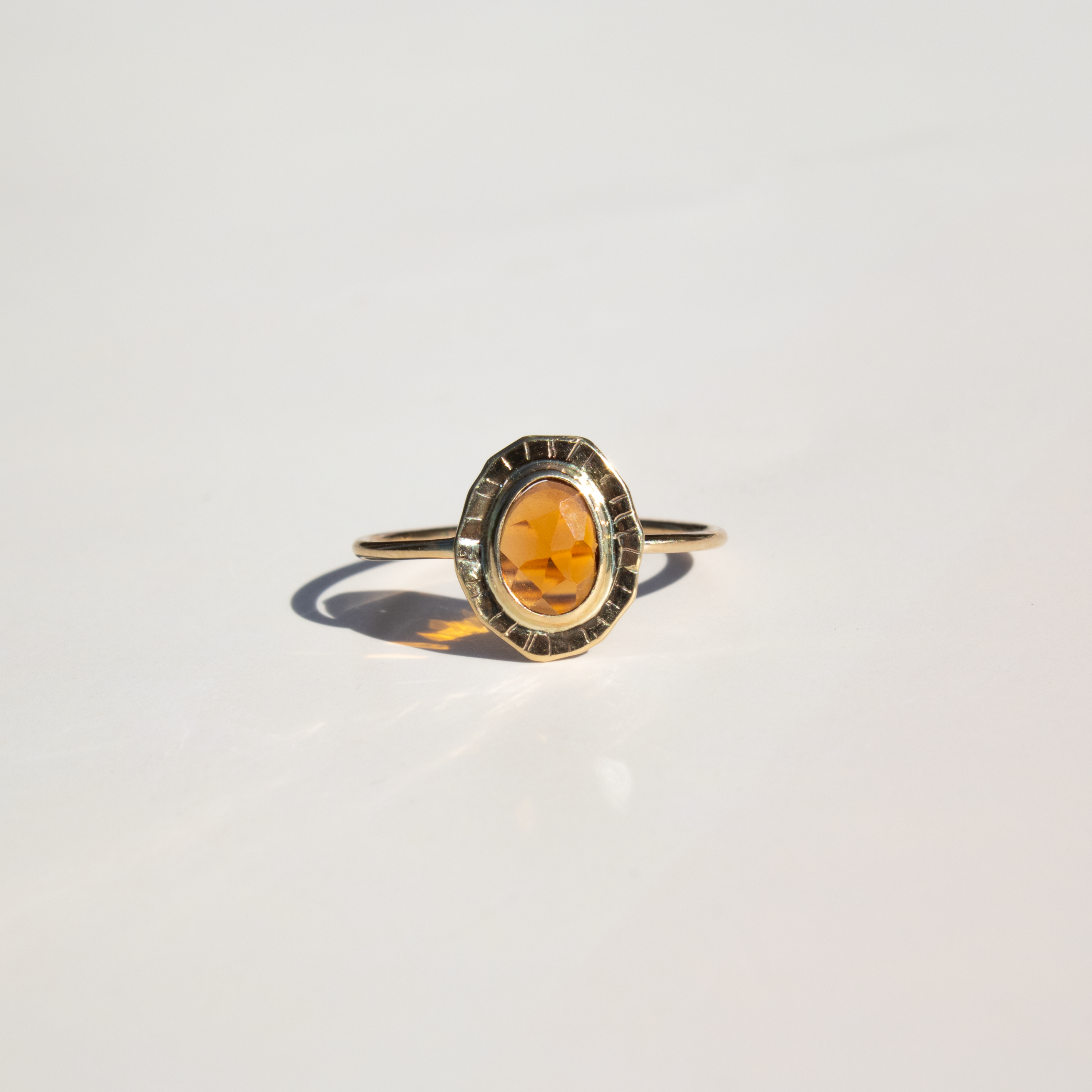 Golden Hour Ring • Amber Tourmaline • One of a Kind