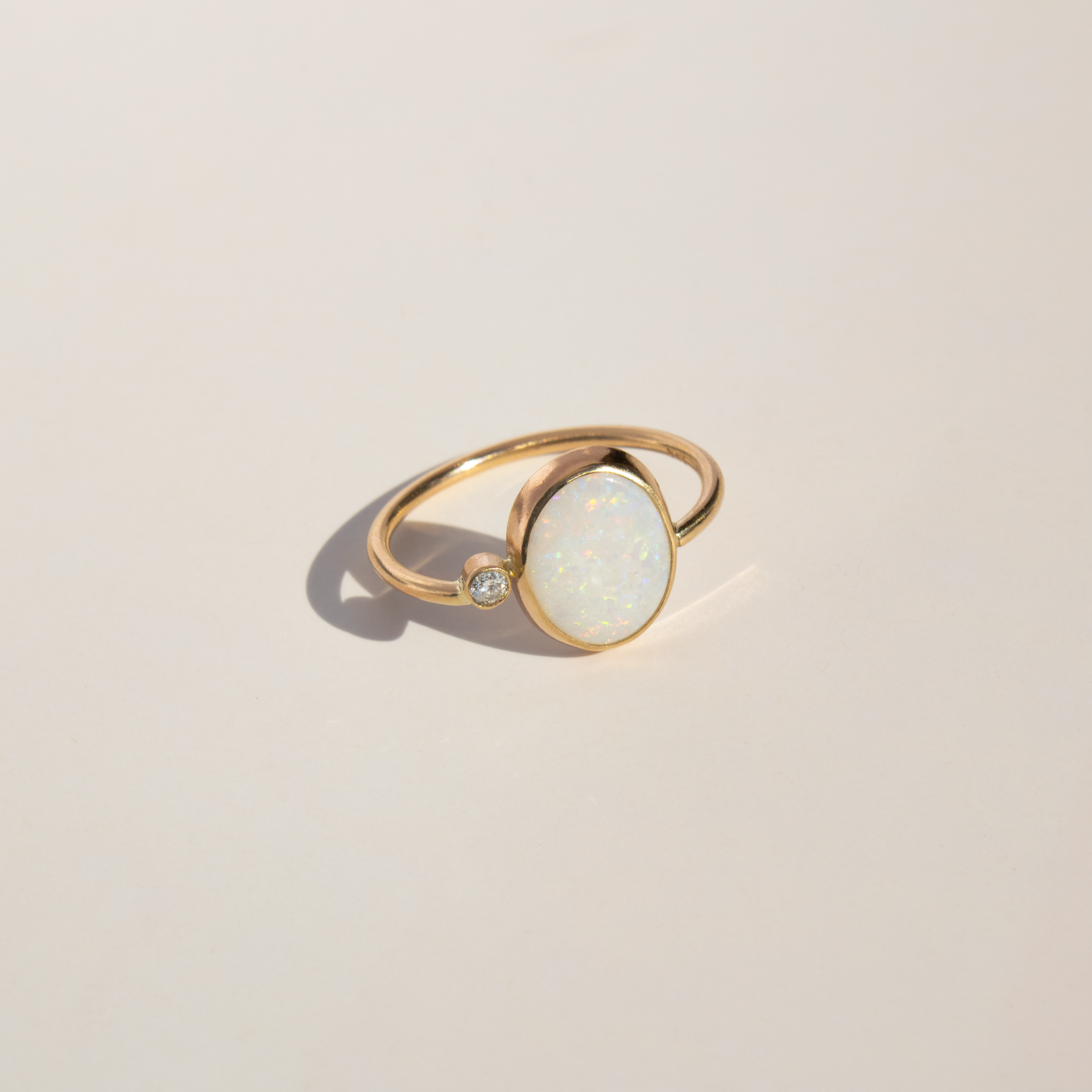 Opal + Diamond Ring • One of a Kind