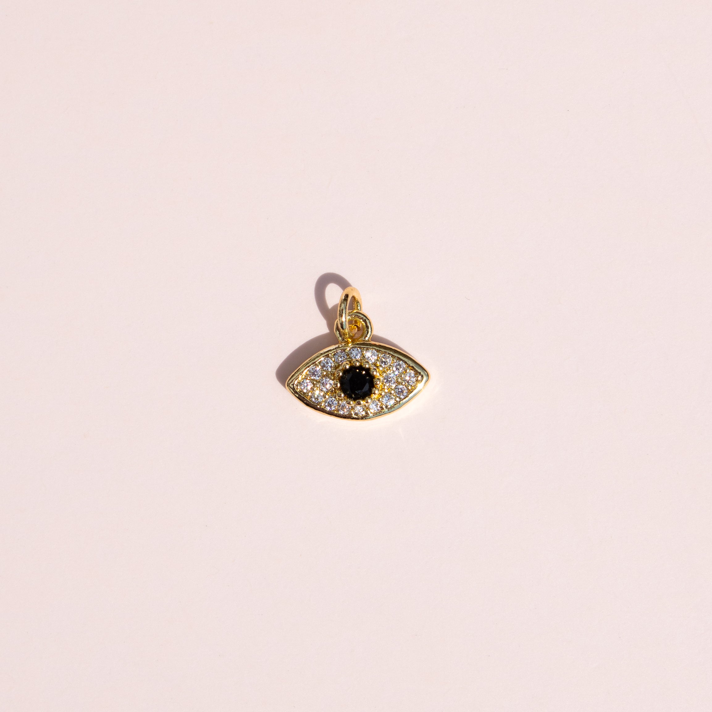 Black Diamond Evil Eye Charm
