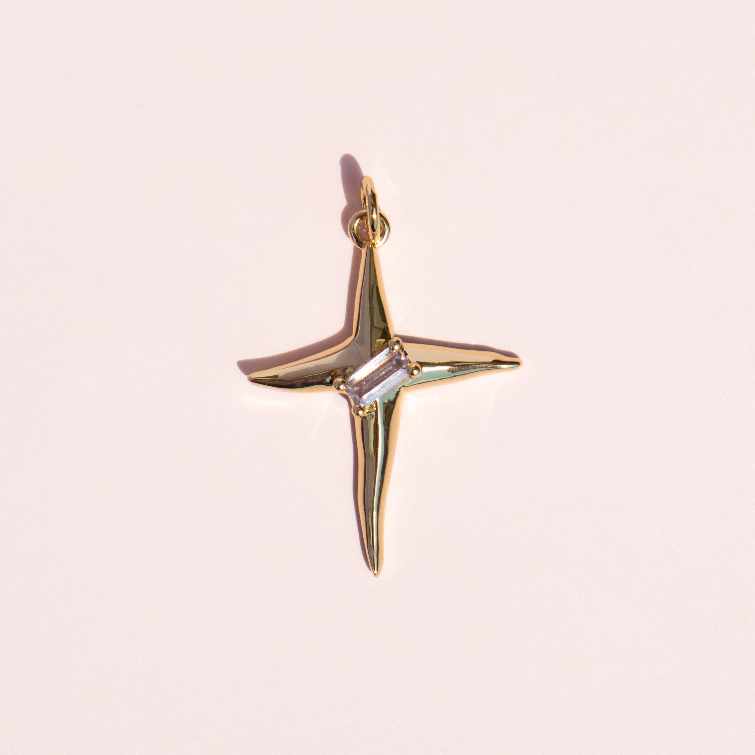 Four Pointed Star Charm