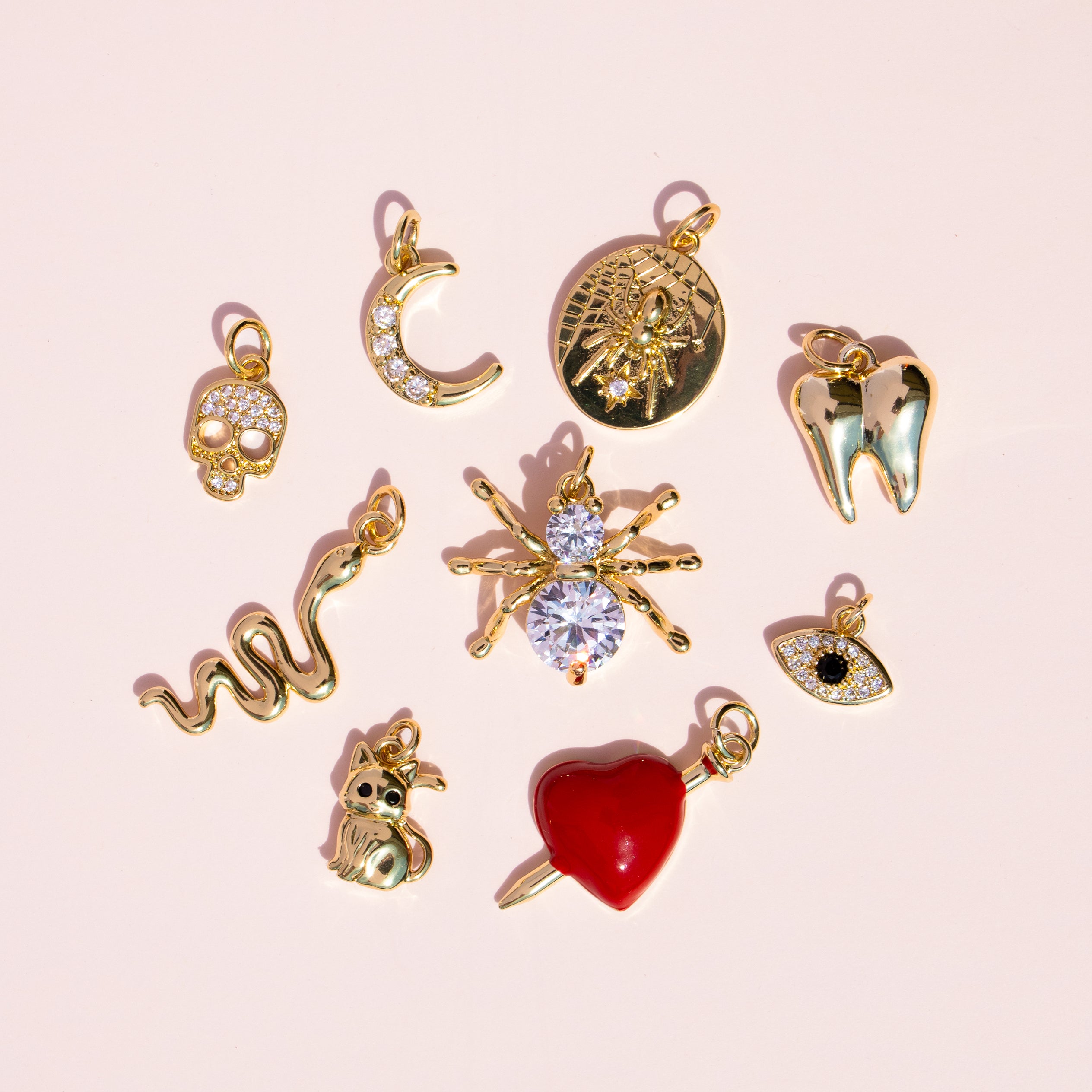 "Dagger in the Heart" Charm