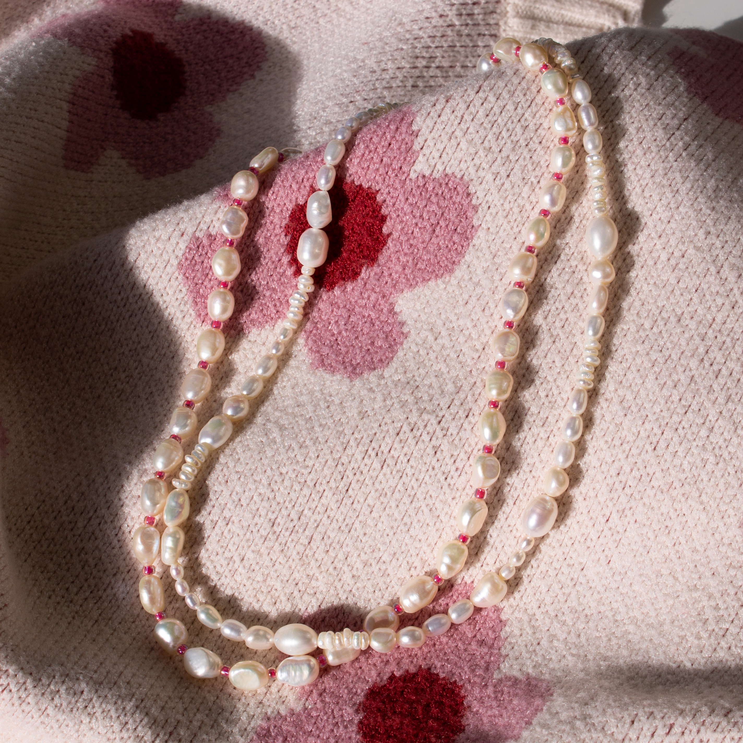 Cascade Pearl Necklace