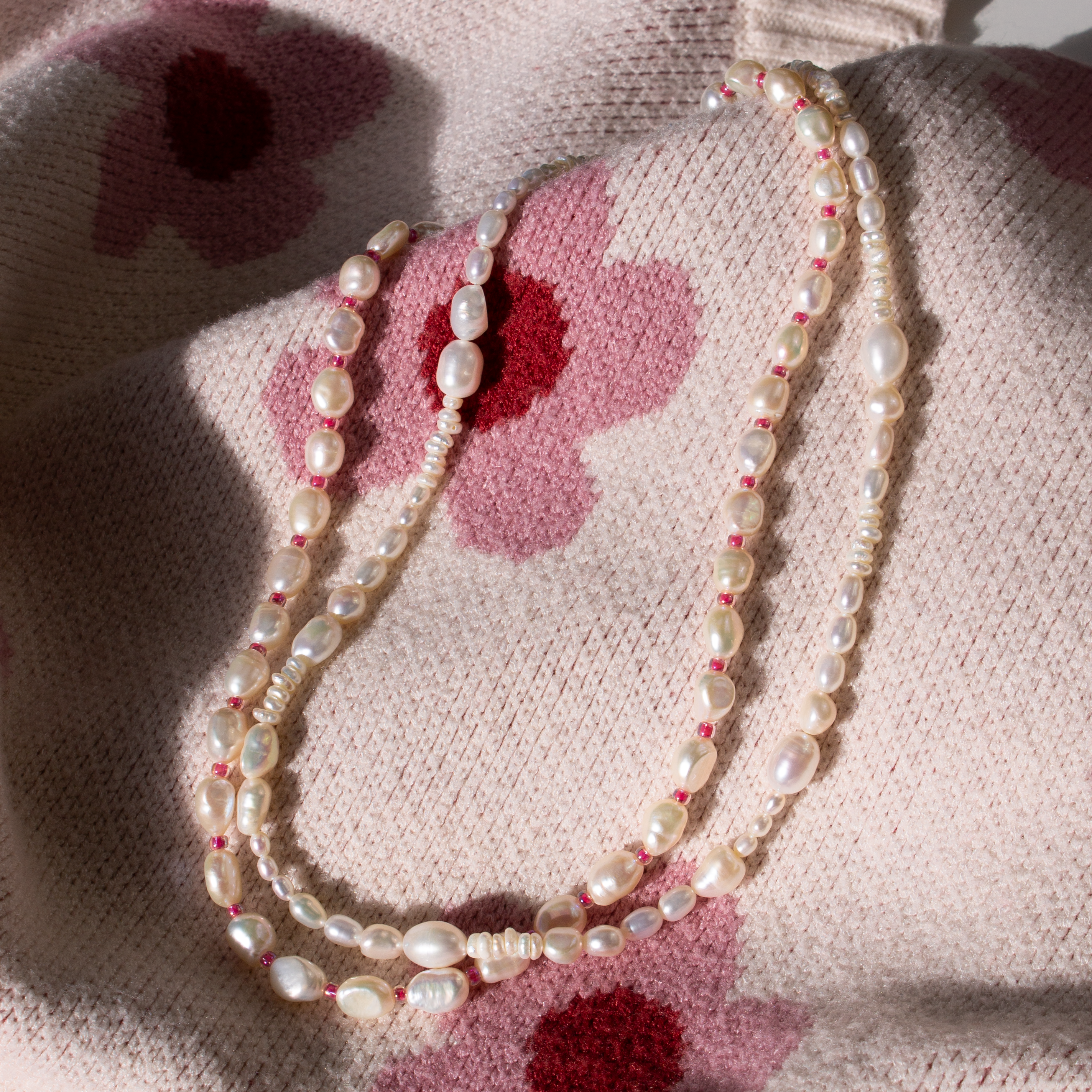 Color Pop Pearl Necklace