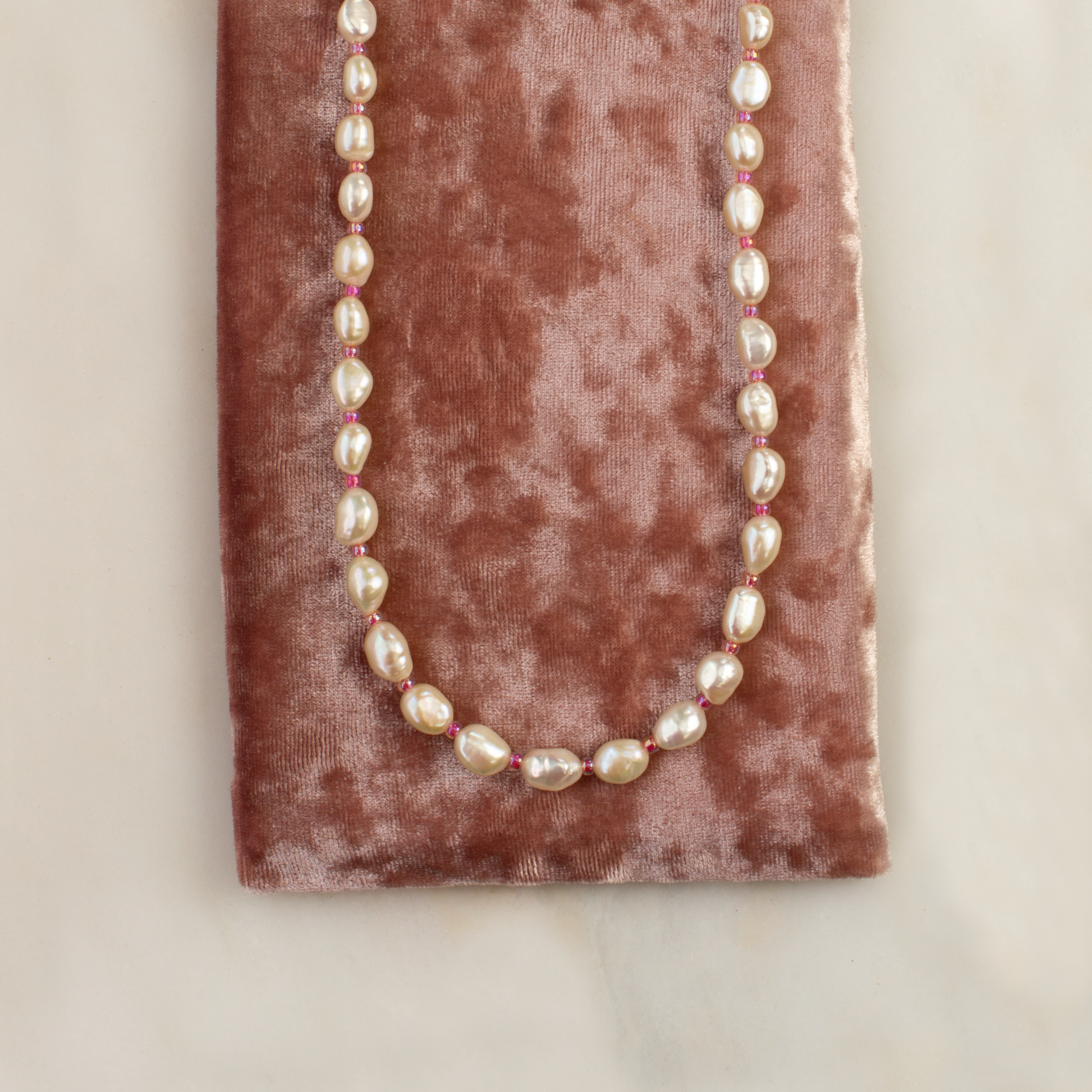 Color Pop Pearl Necklace